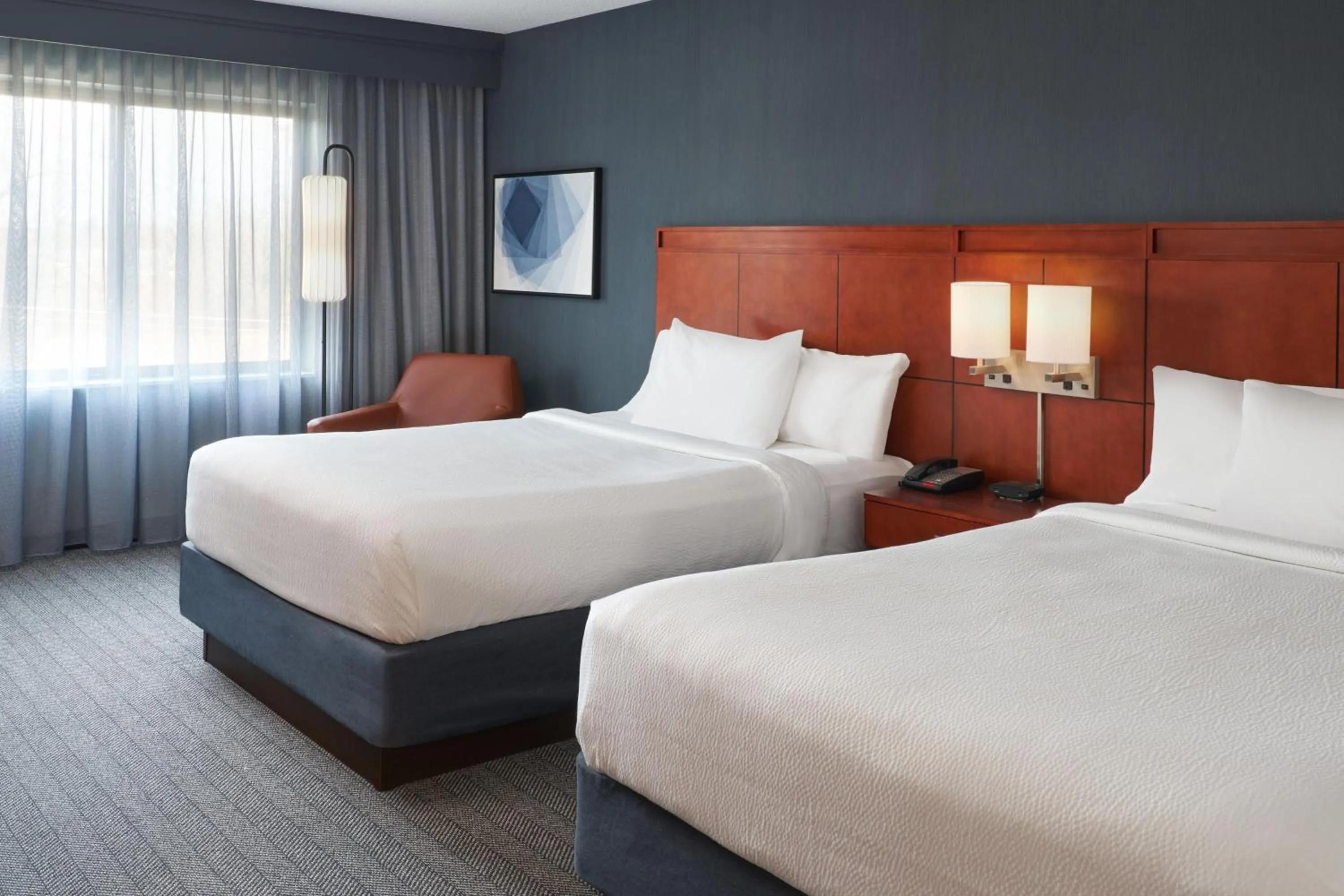 Photo of the whole room, Bed in Courtyard by Marriott Glassboro Rowan University