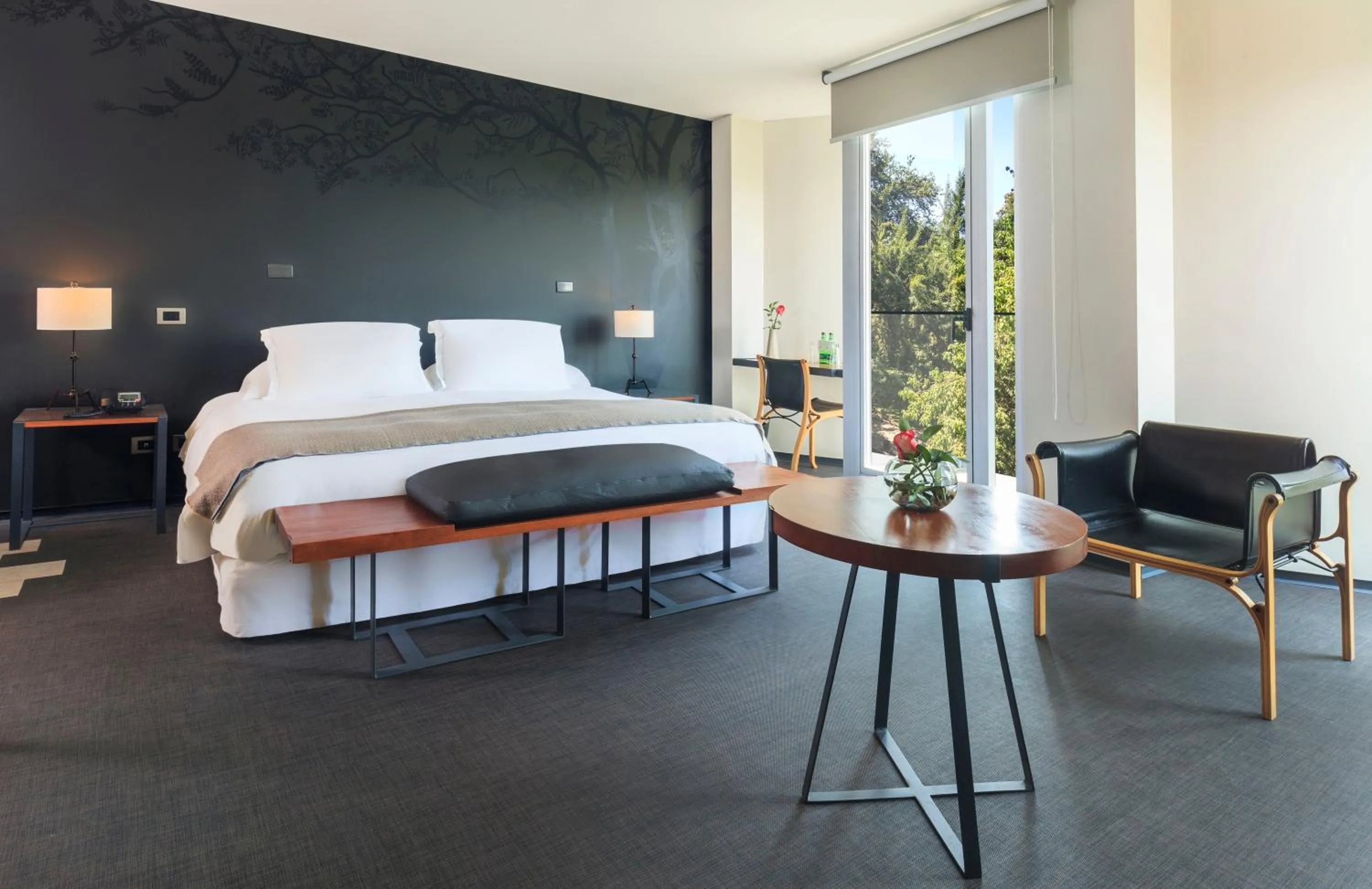 Decorative detail, Bed in Hotel Ismael