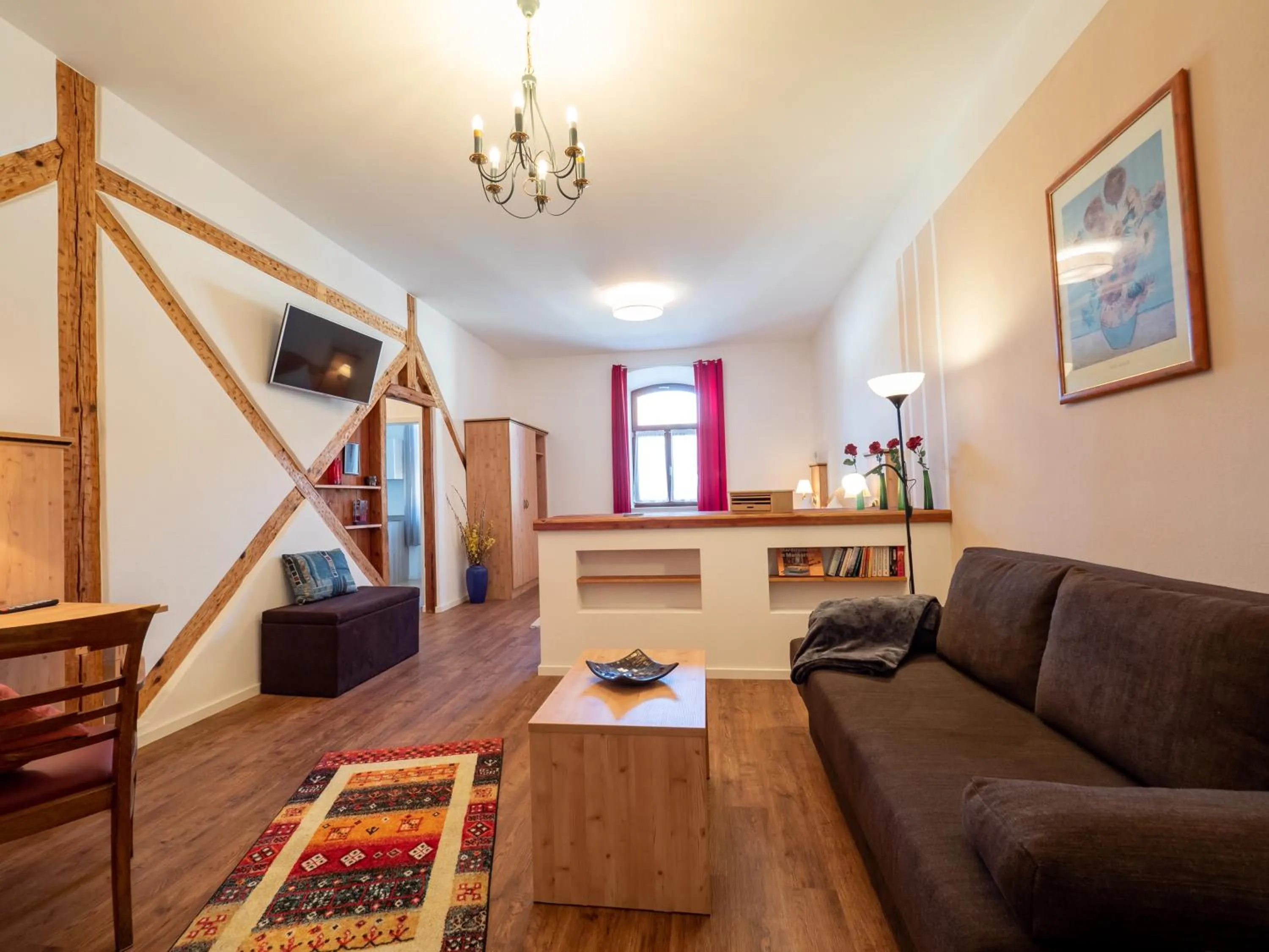 Seating area in B-EATHOUSE Eventhotel & Gasthof zur Post