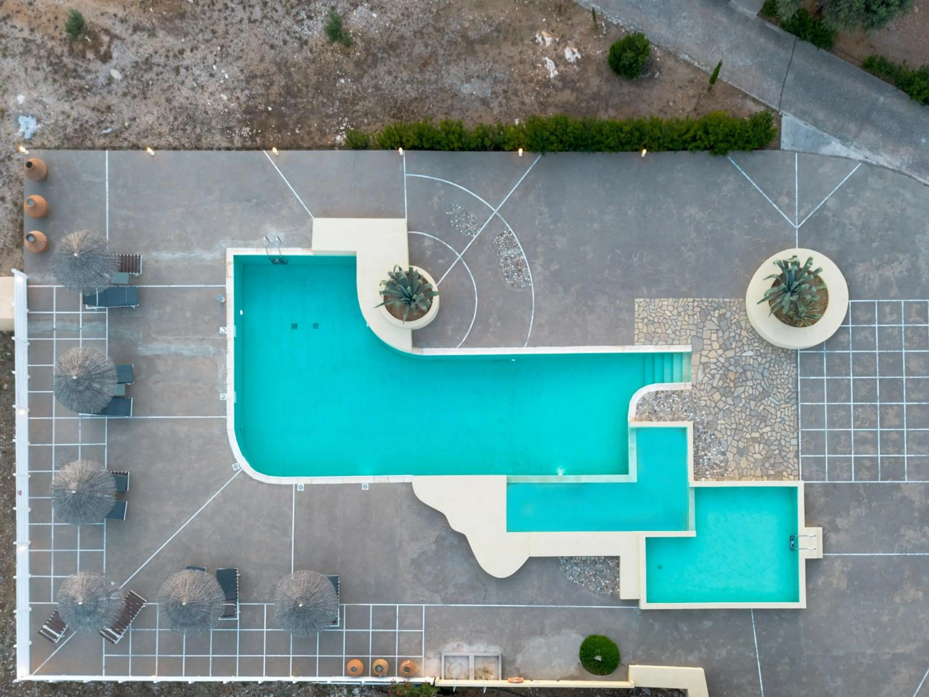 Swimming pool in Mandilada Village