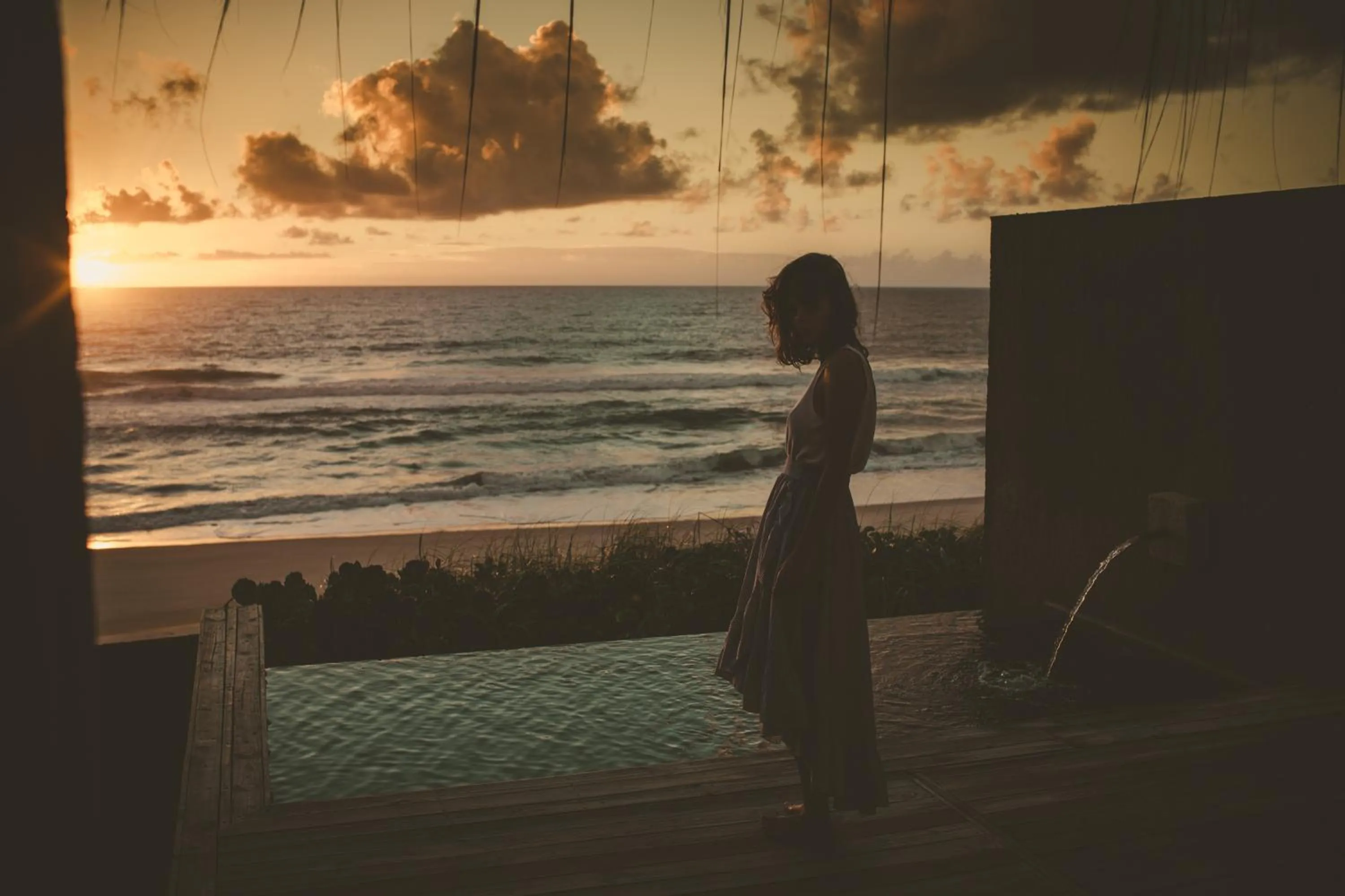 Pool view in Kenoa Exclusive Beach Spa & Resort