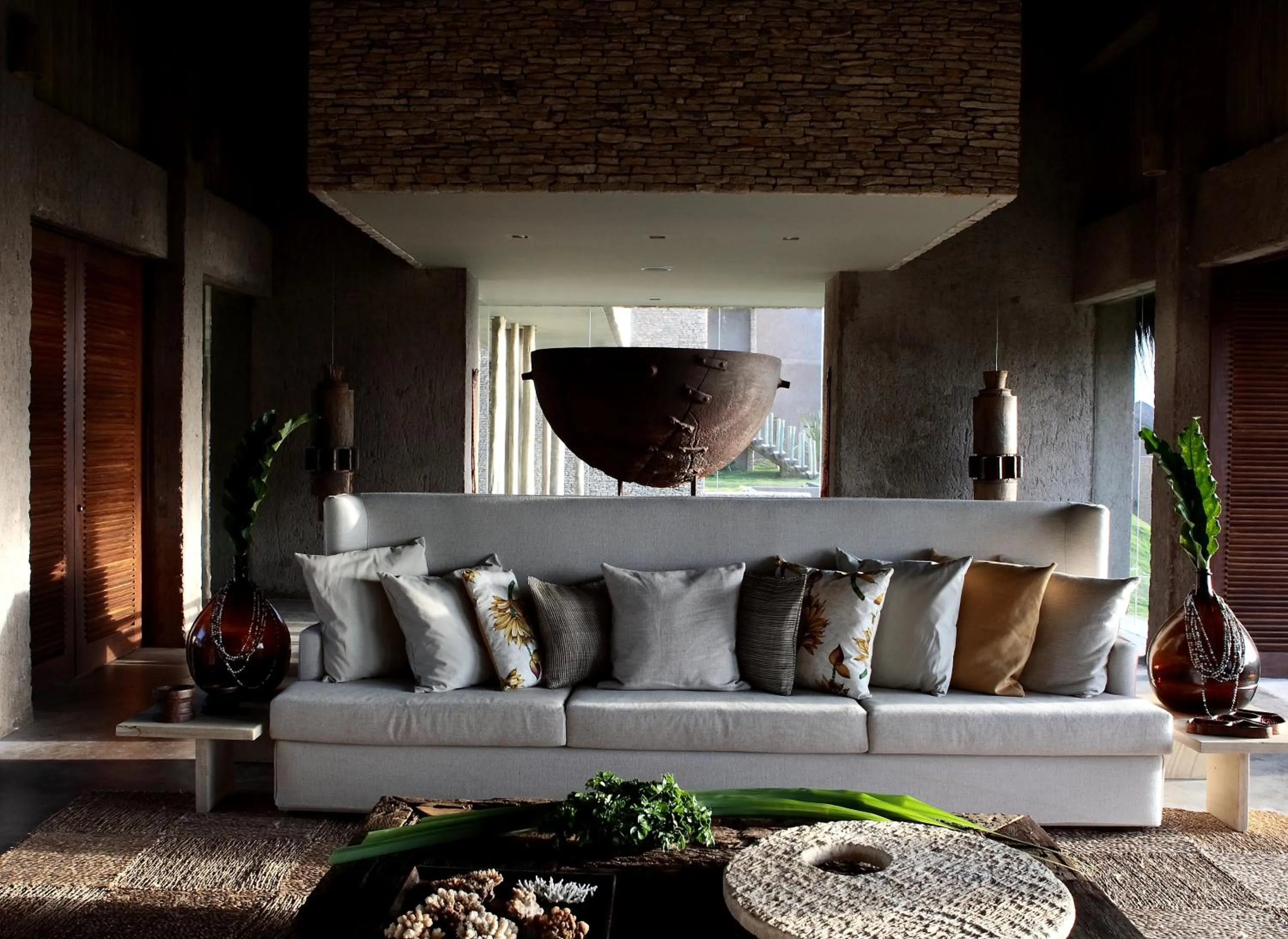 Seating area in Kenoa Exclusive Beach Spa & Resort