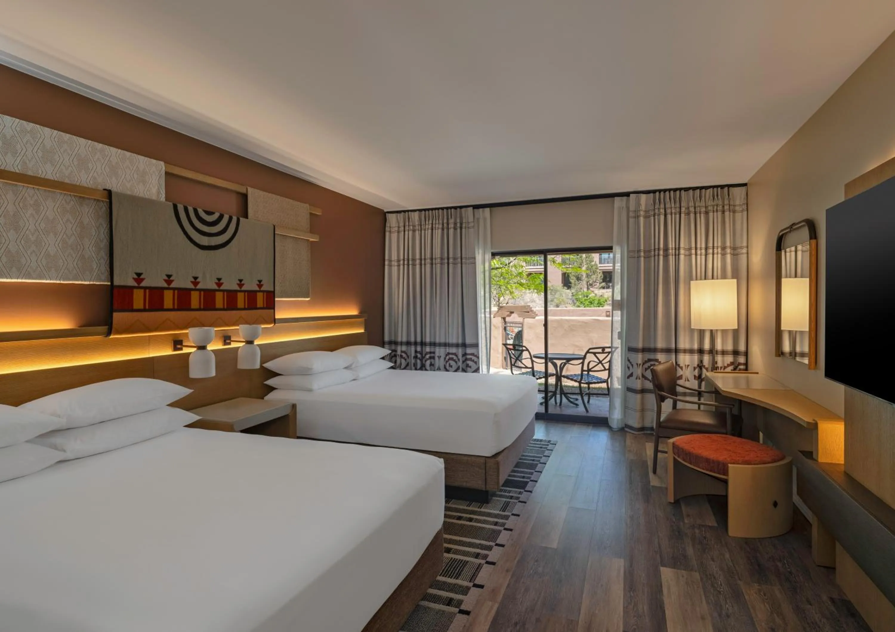 Bed in Hyatt Regency Tamaya South Santa Fe