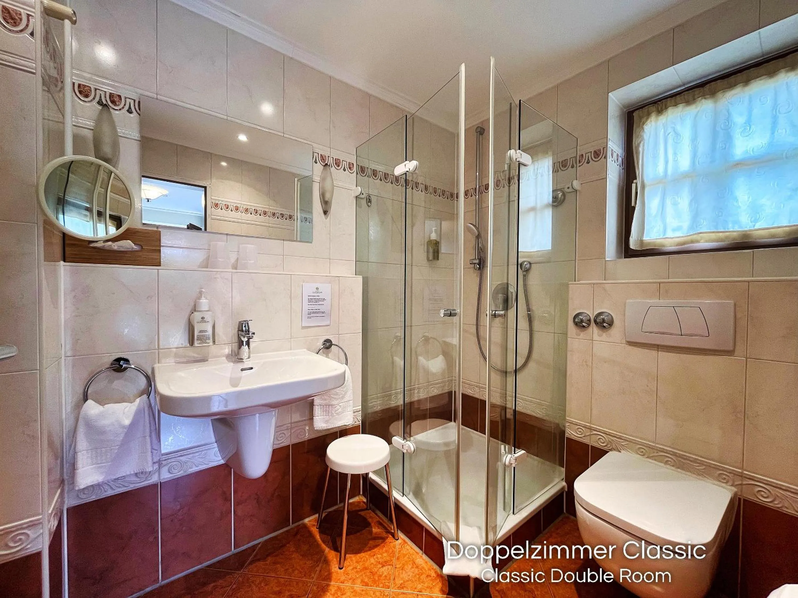 Bathroom in Landhotel Guglhupf