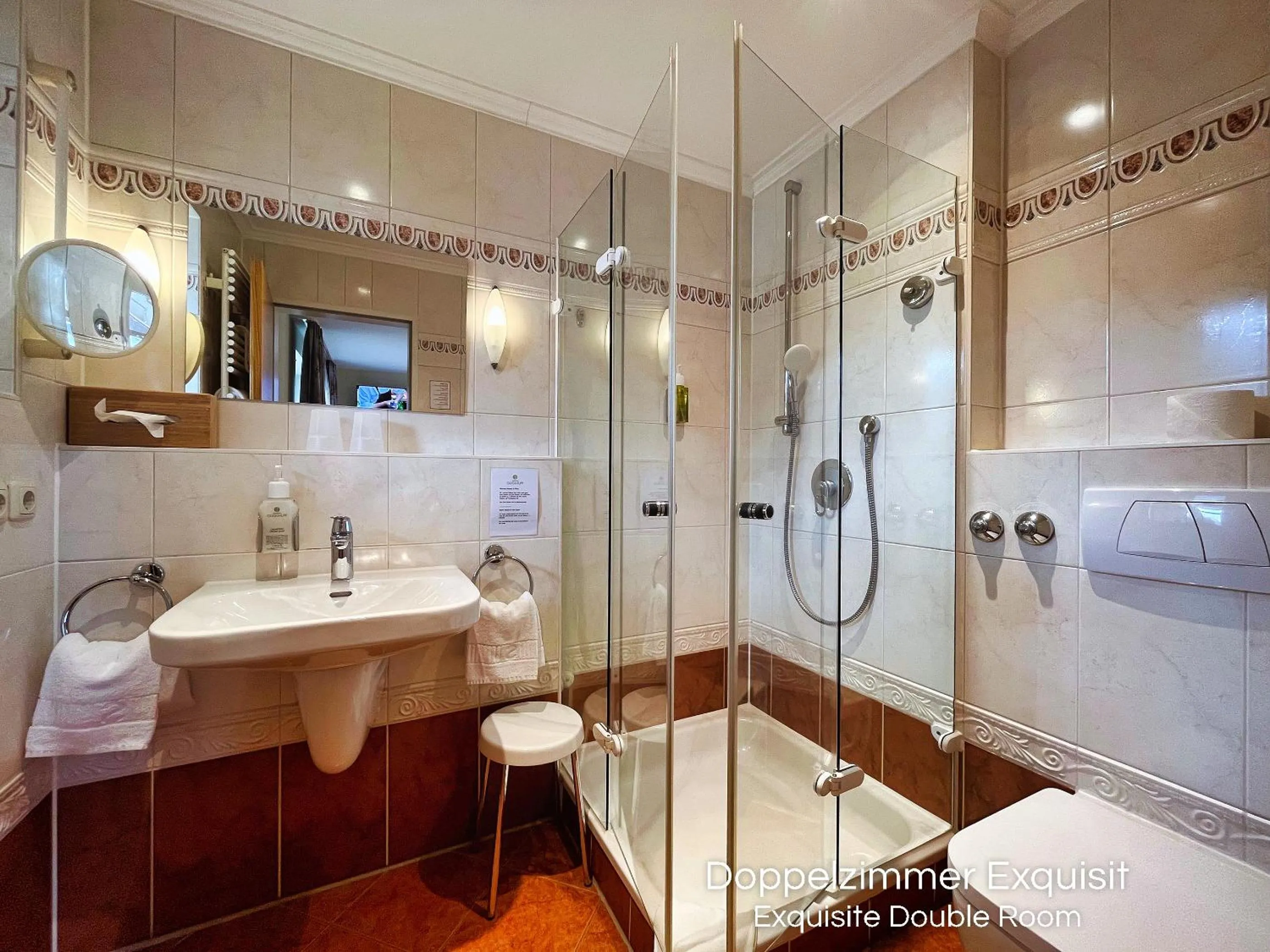 Bathroom in Landhotel Guglhupf