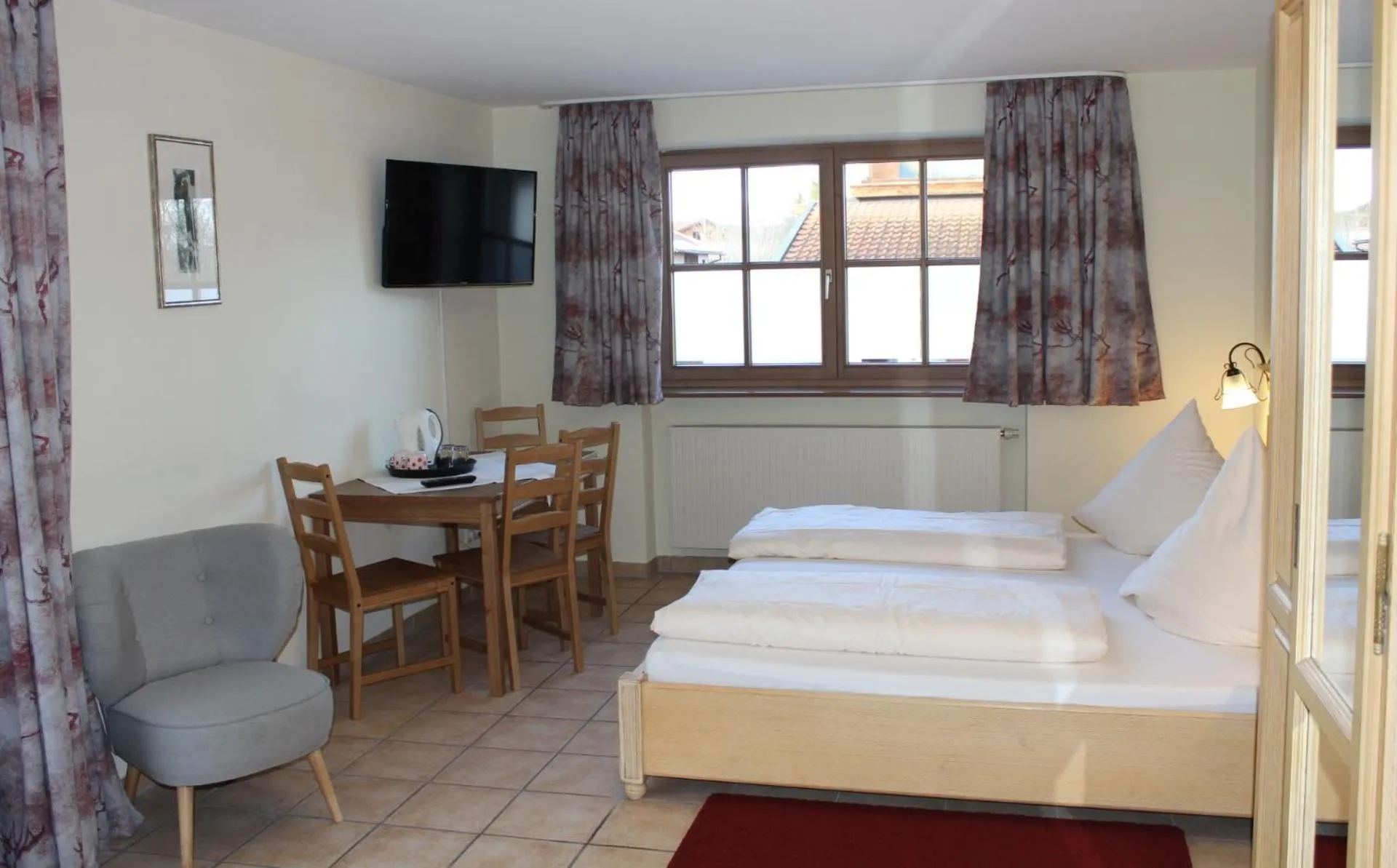 Bed in Landhotel Guglhupf