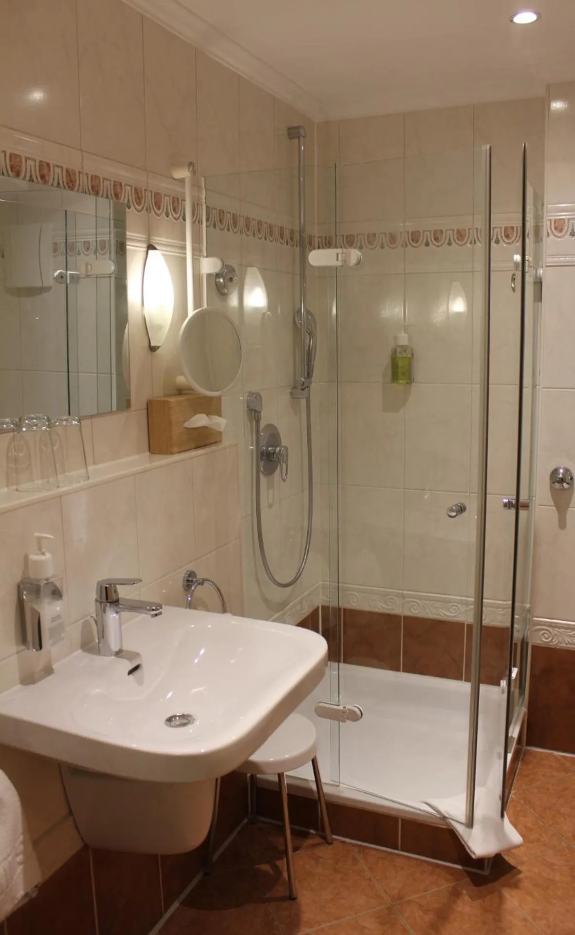 Shower in Landhotel Guglhupf