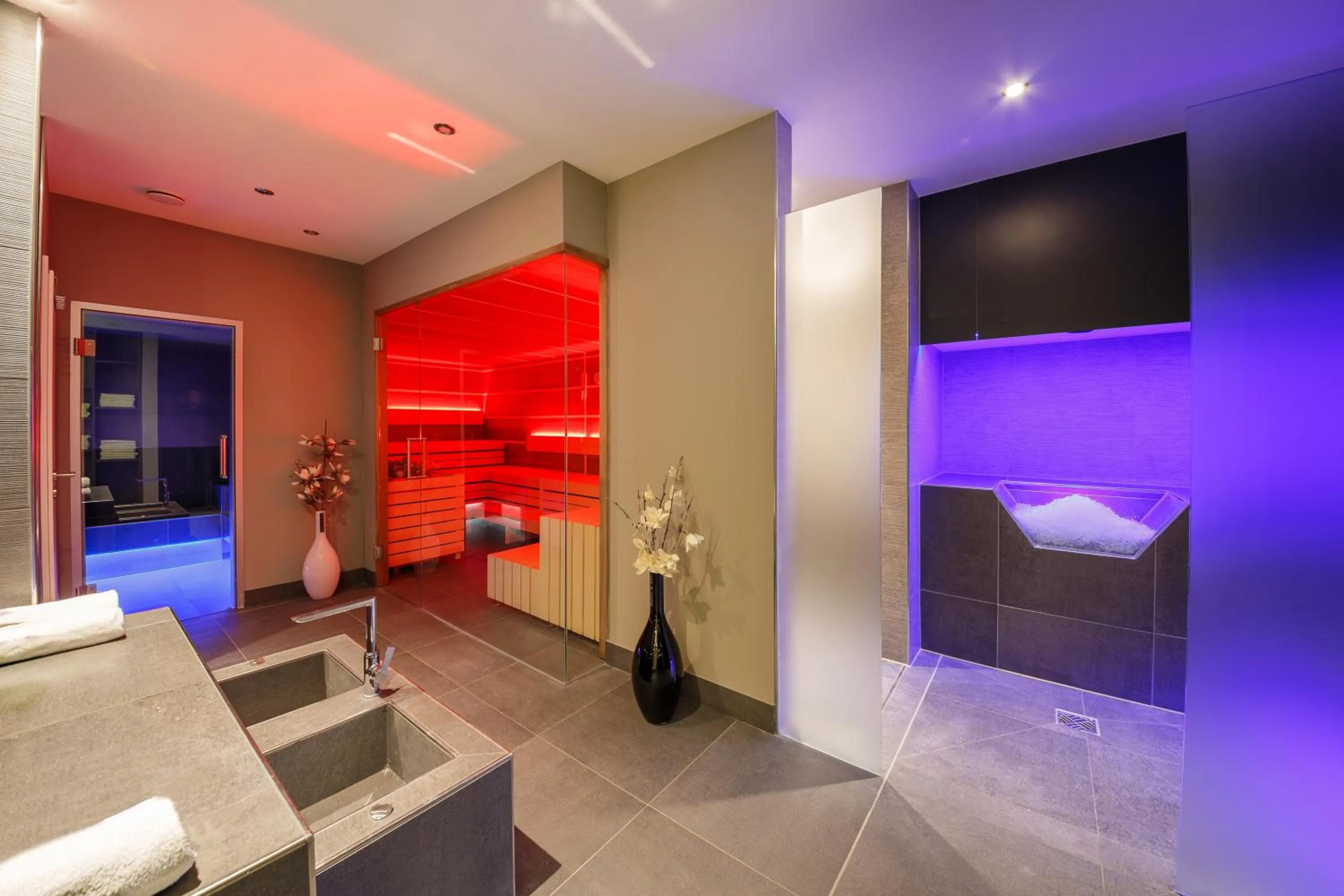 Sauna in Hotel am Hopfensee