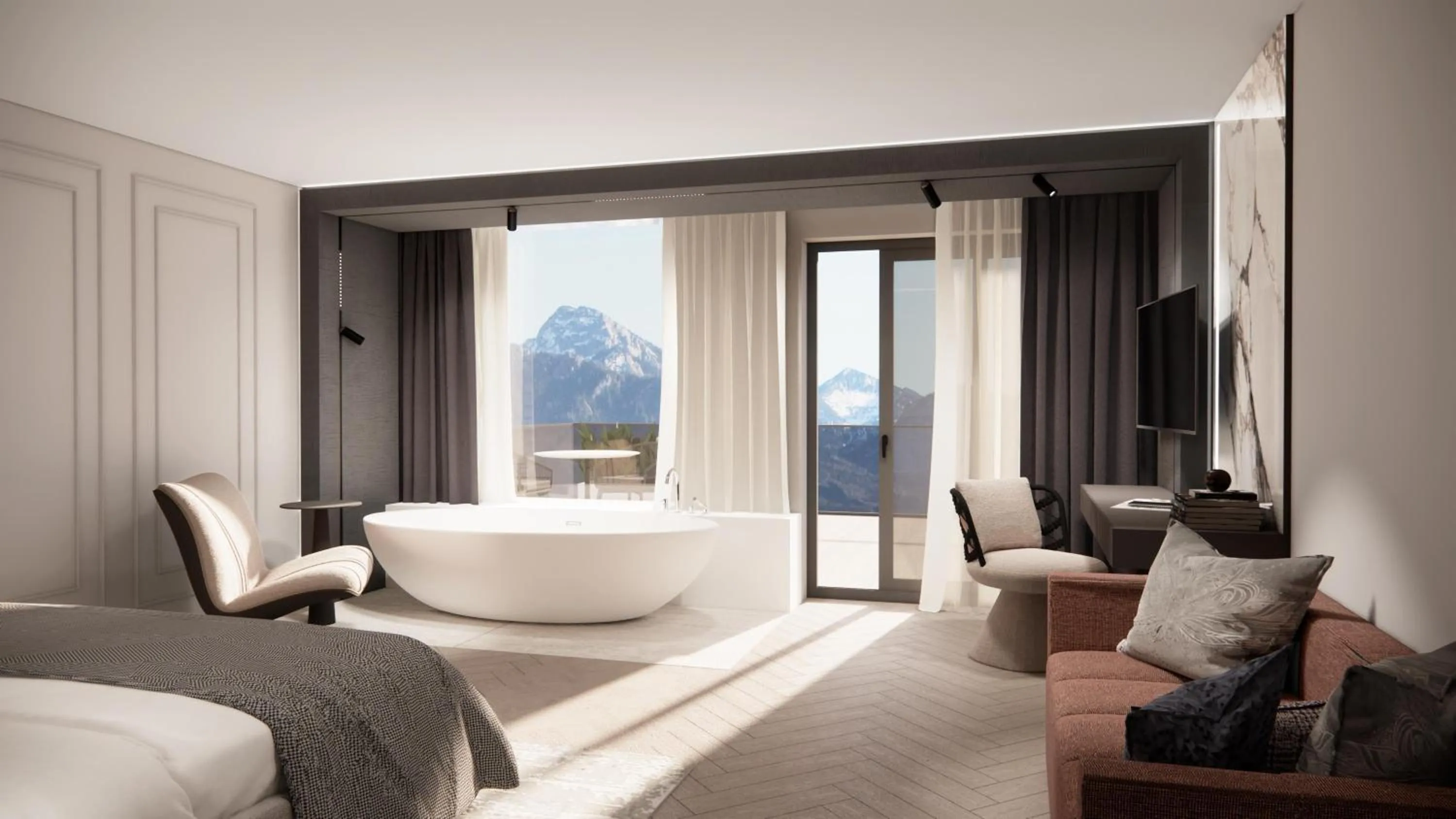 Bed in Hotel am Hopfensee