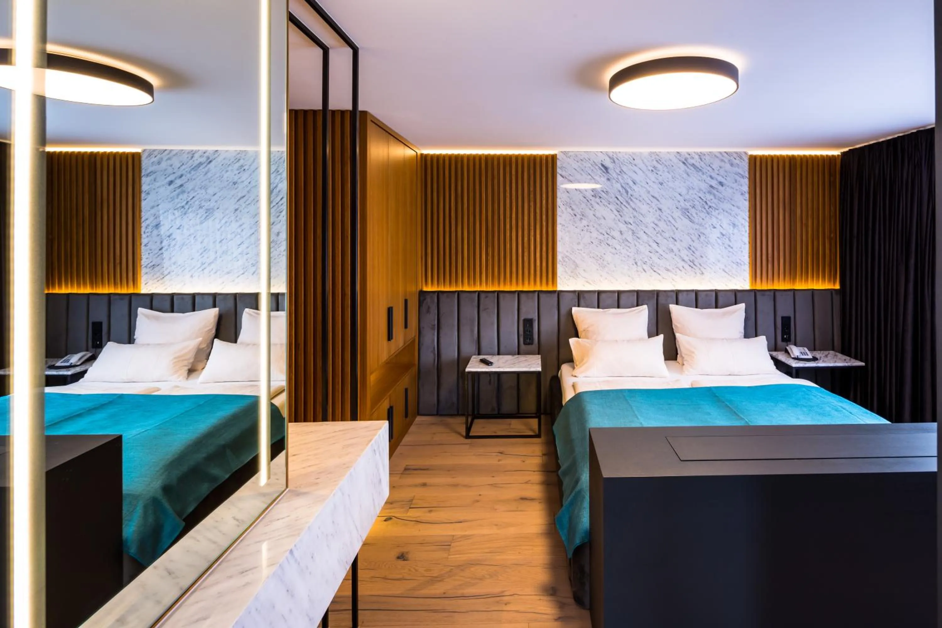 Bed in Hotel am Hopfensee