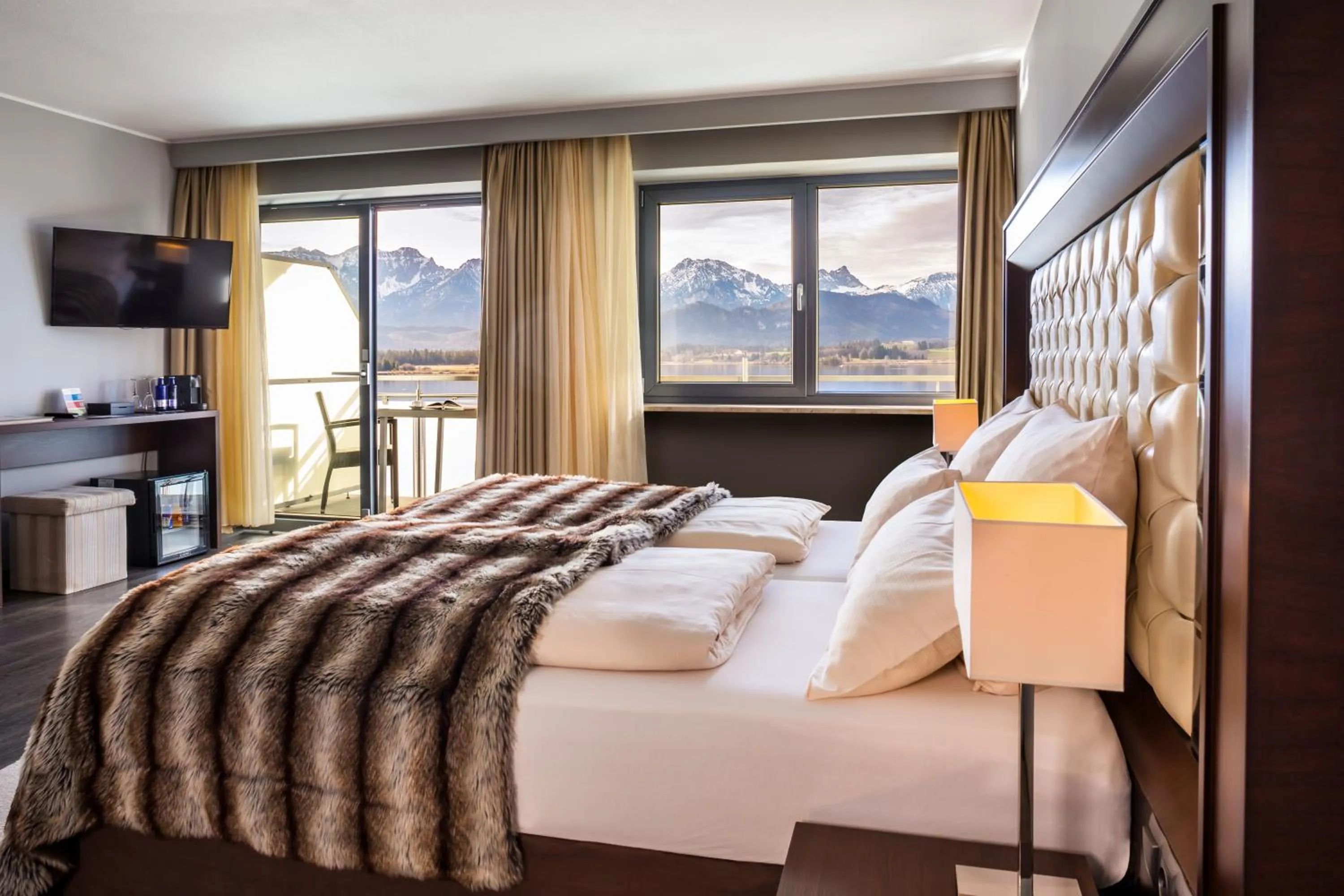 Bed in Hotel am Hopfensee