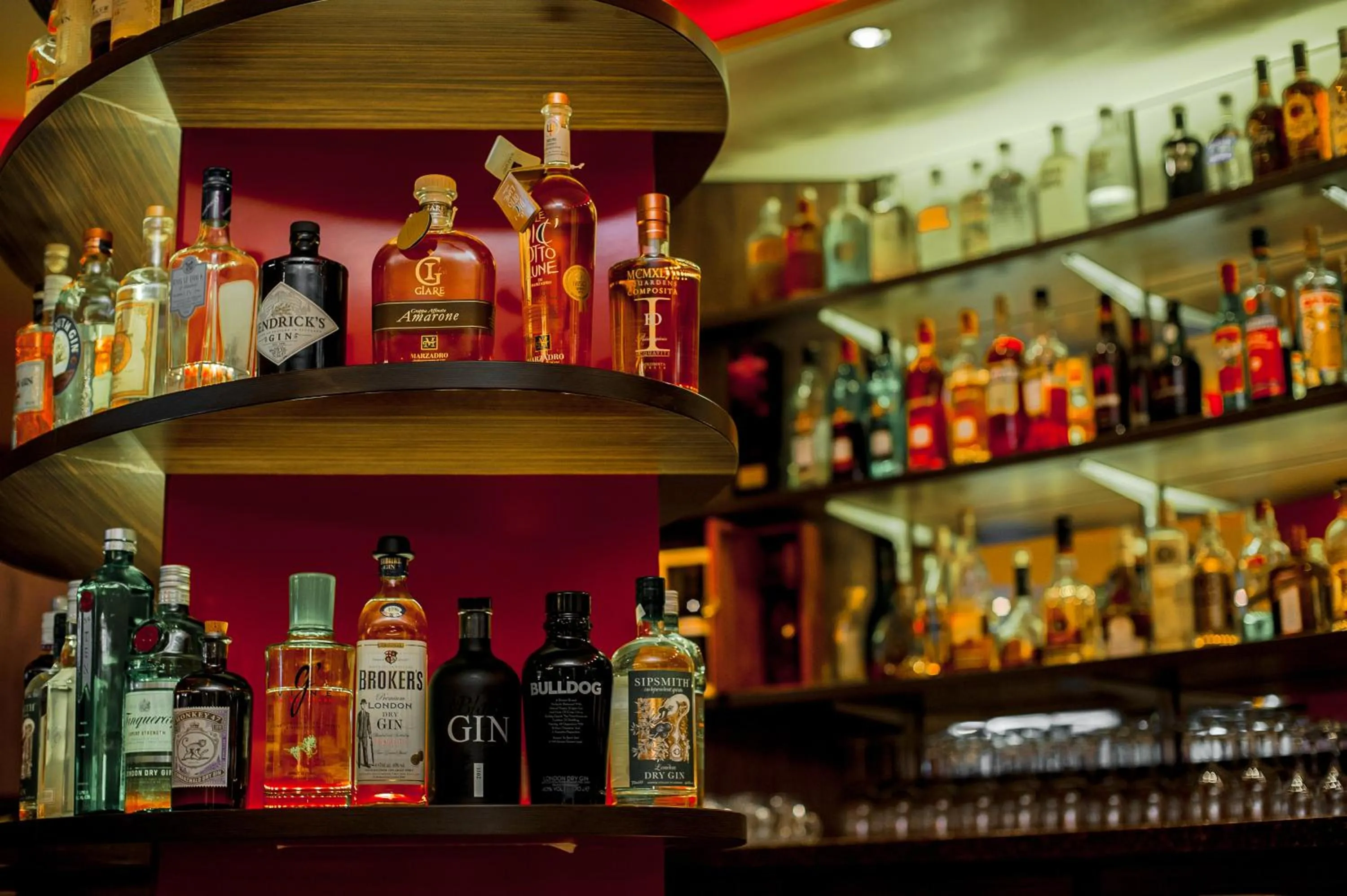 Lounge or bar in Hotel am Hopfensee