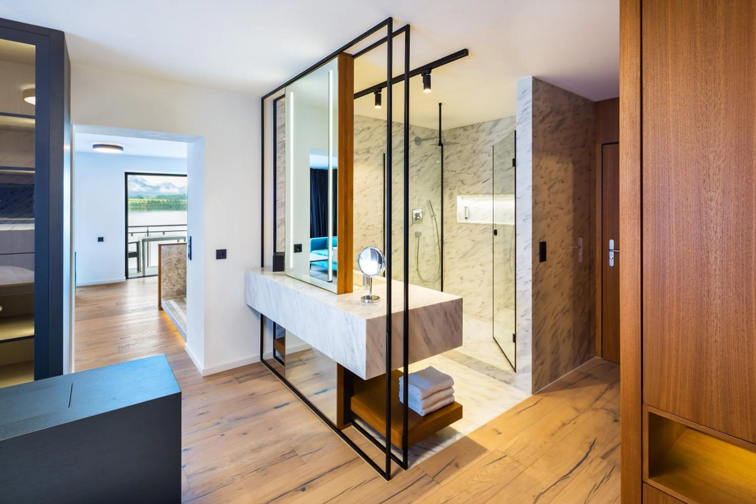 Bed in Hotel am Hopfensee