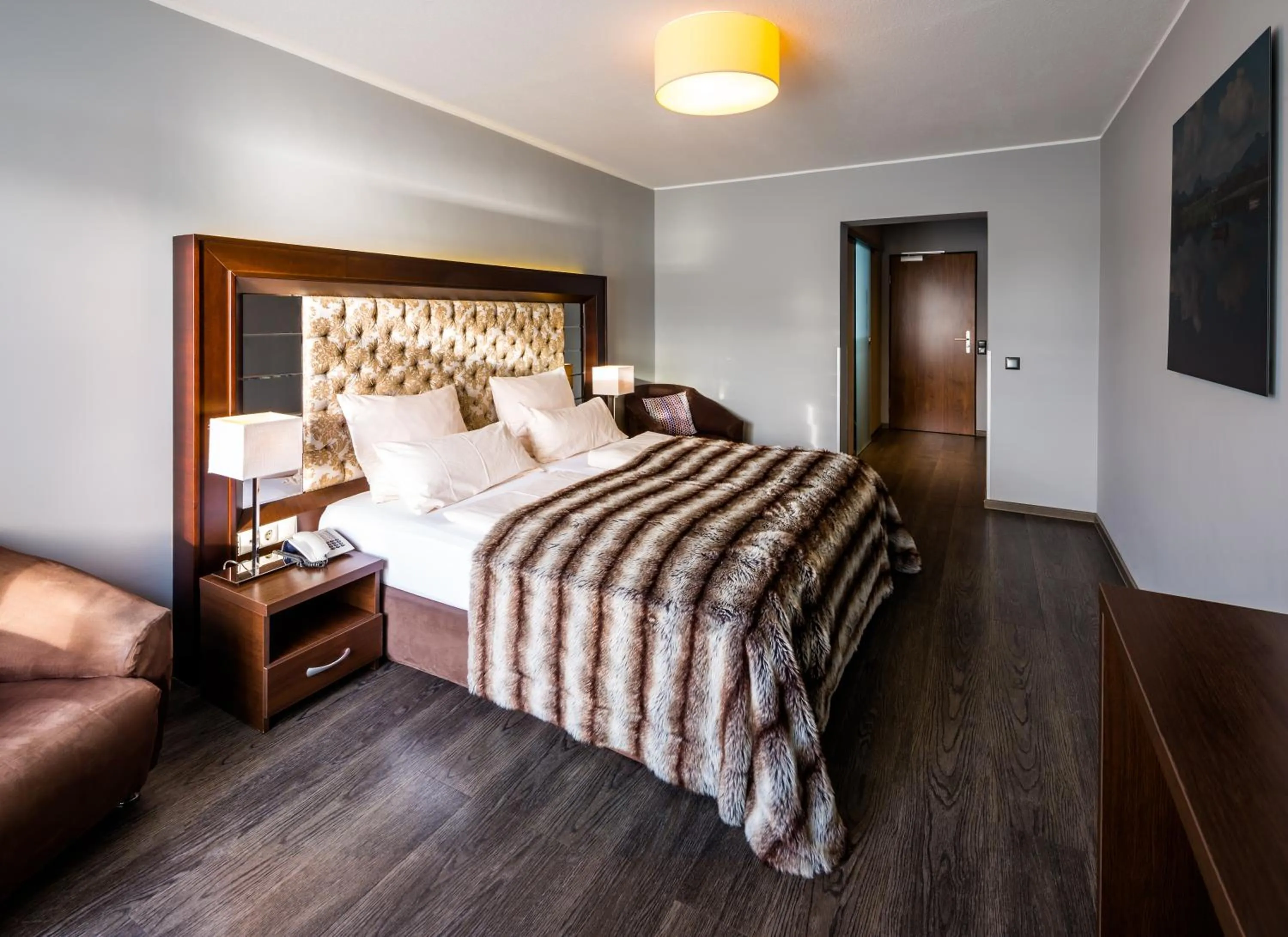 Bed in Hotel am Hopfensee