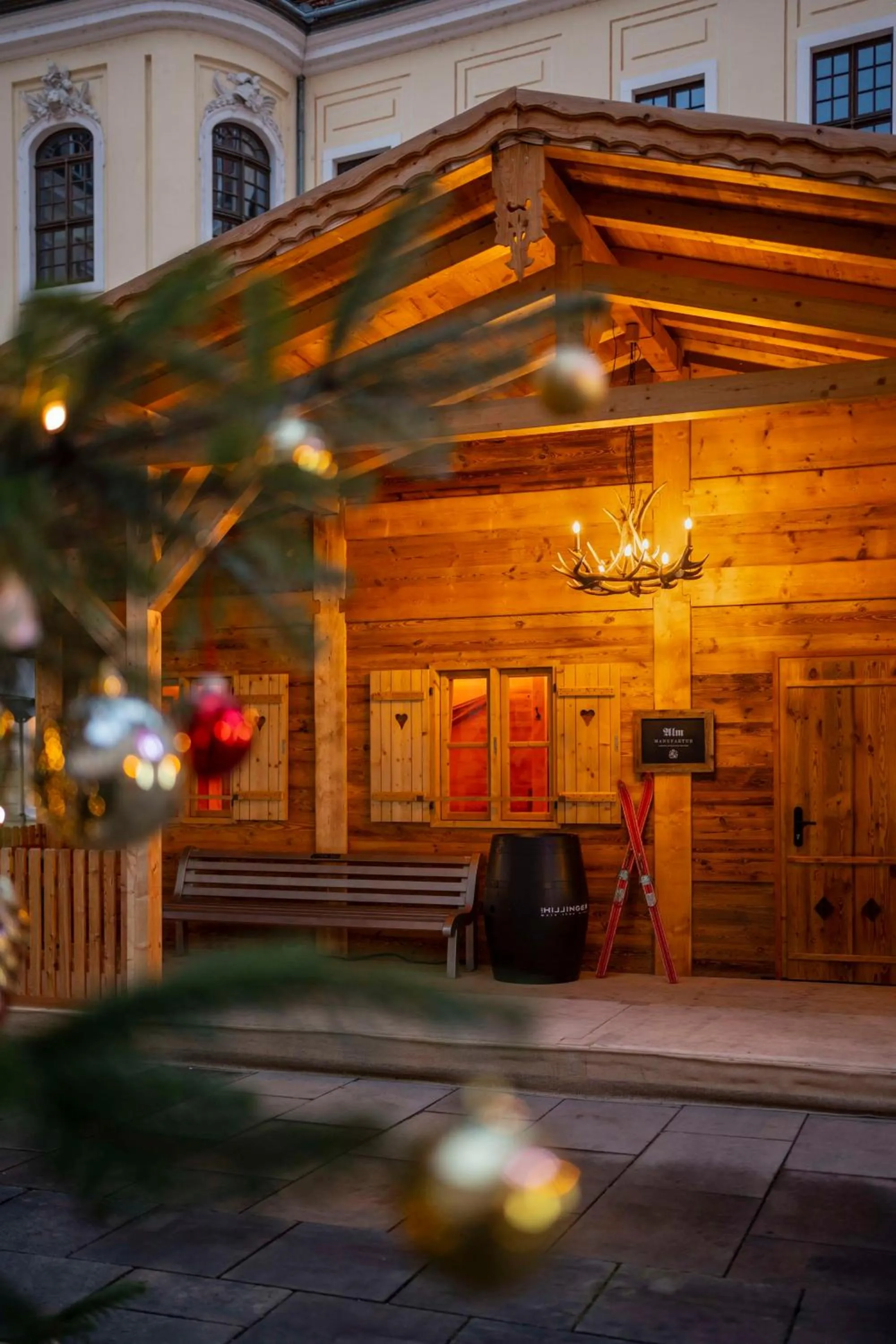 On site in Hotel Taschenbergpalais Kempinski