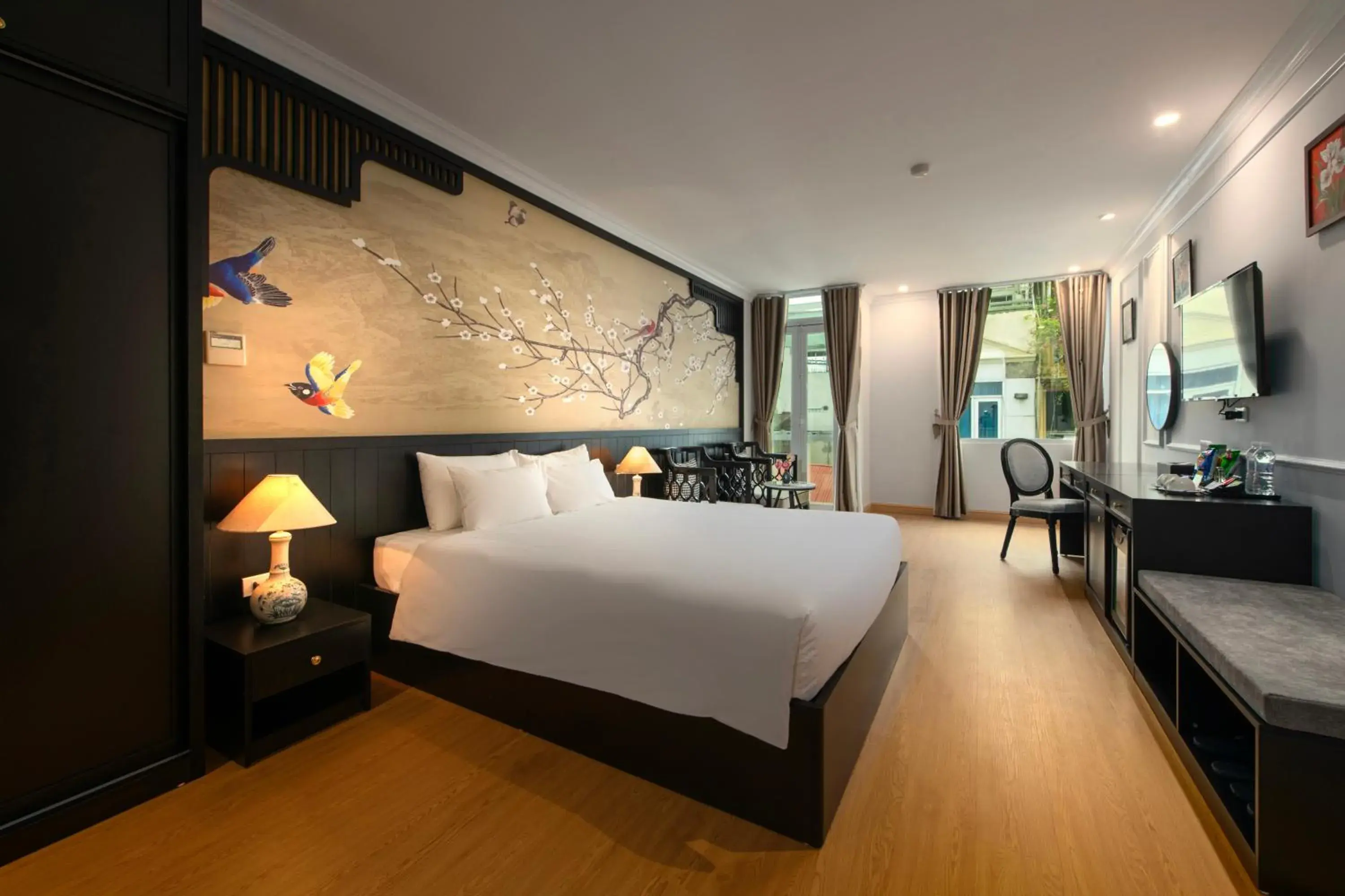 Junior Double or Twin Room with City View in San Premium Hotel Junior Double or Twin Room with City View in San Premium Hotel