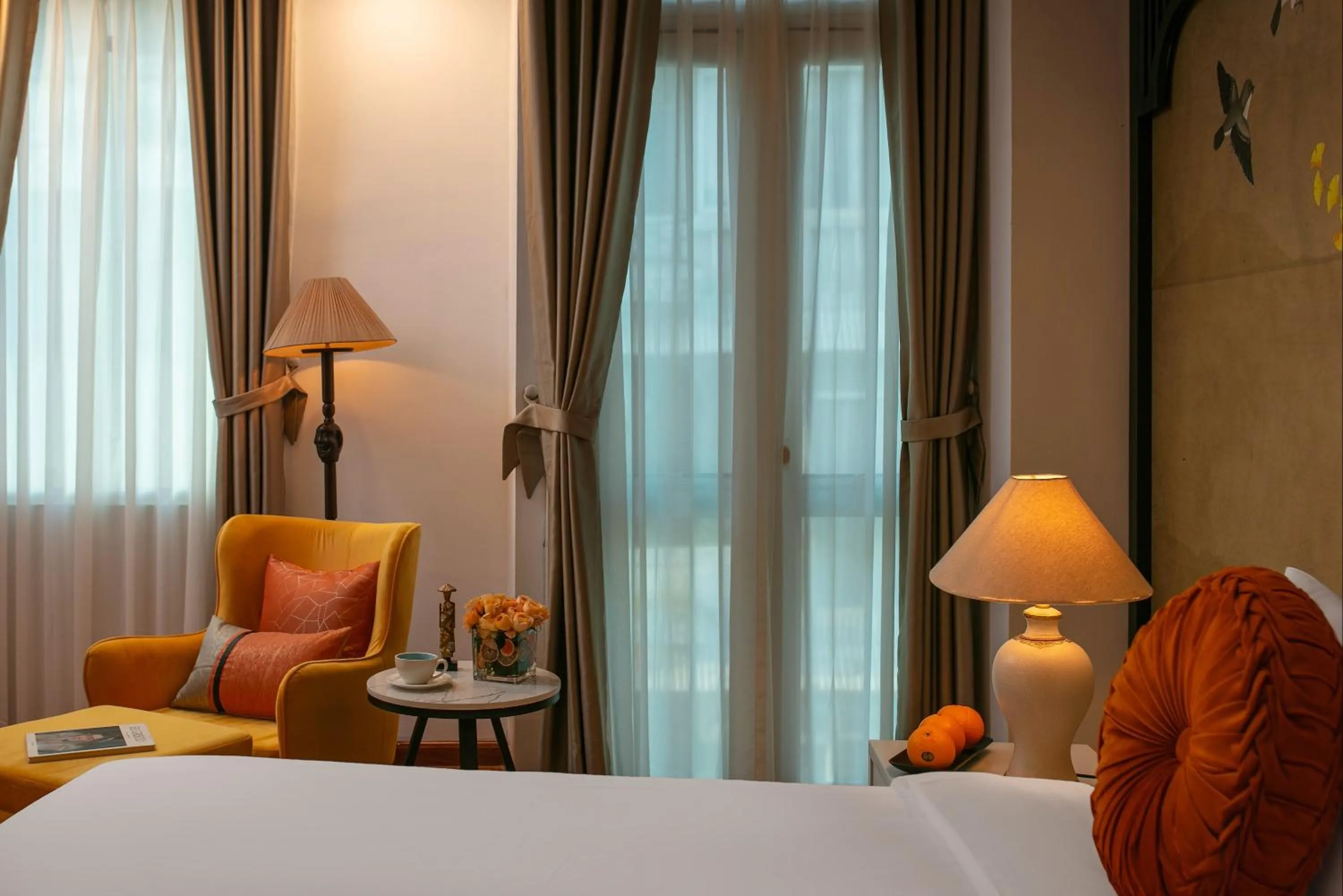 Bedroom, Bed in San Premium Hotel