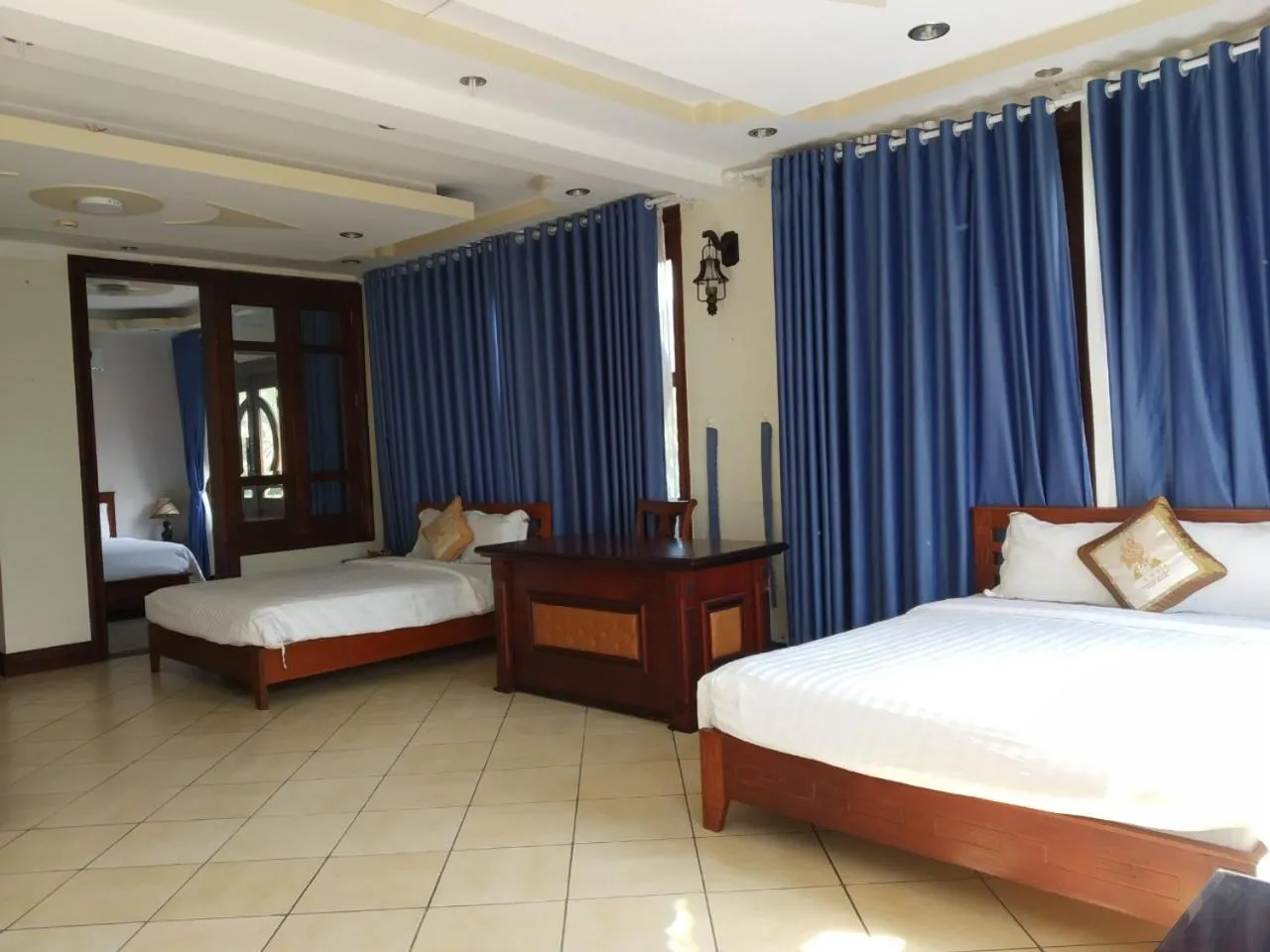 Bed in Gold Rooster Resort