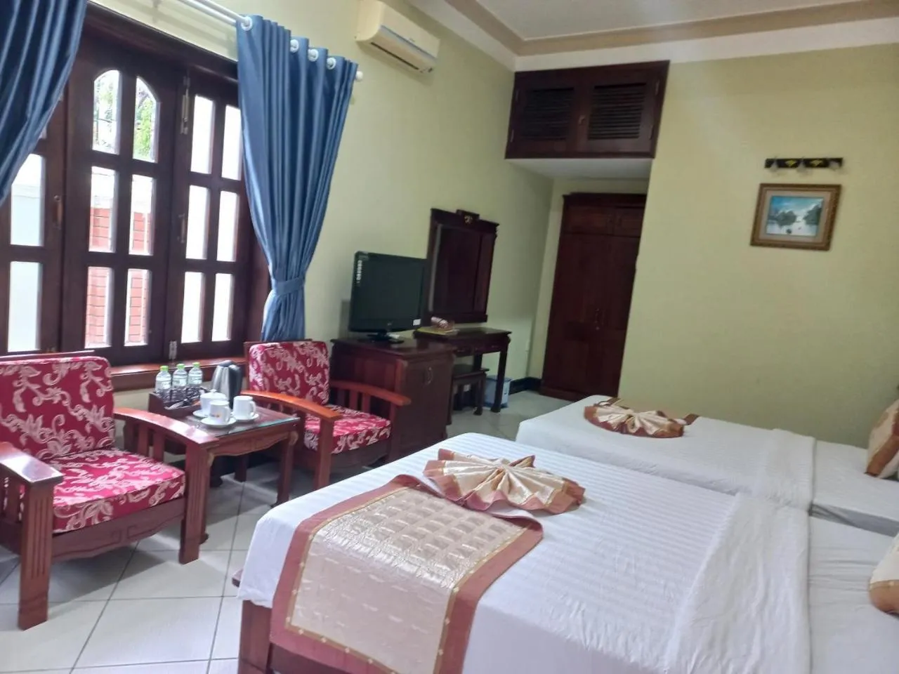 Bed in Gold Rooster Resort