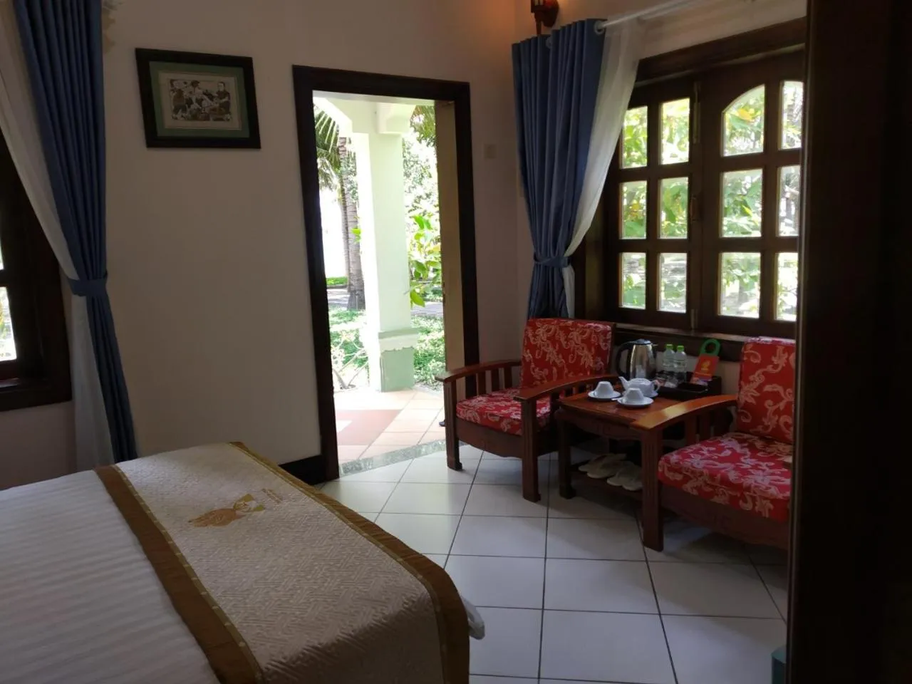 Bed in Gold Rooster Resort