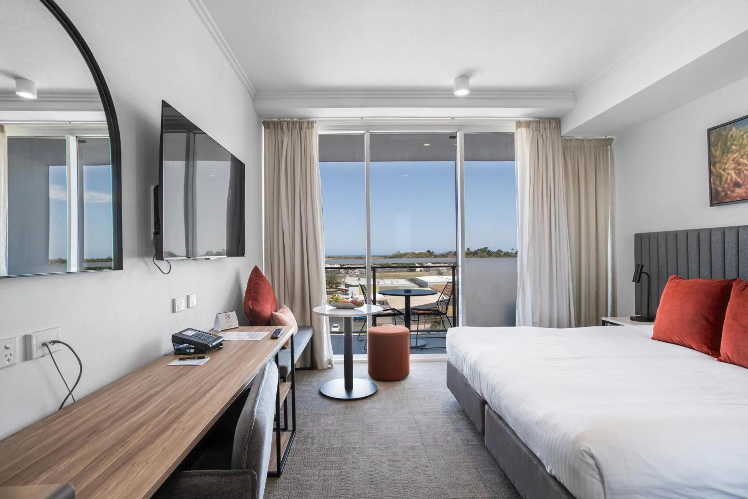 Natural landscape, Bed in Quest Mackay on Gordon