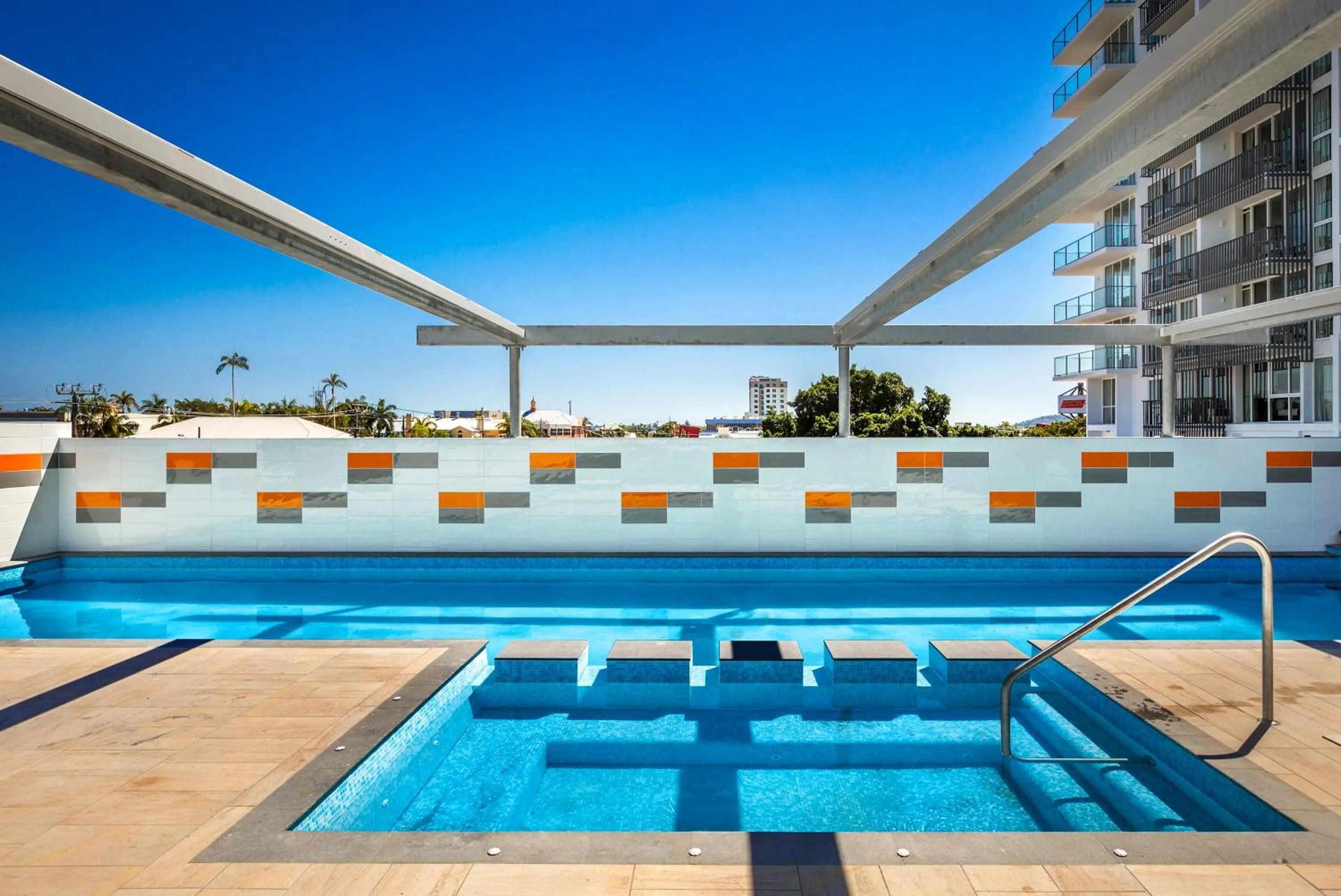 Swimming pool in Quest Mackay on Gordon