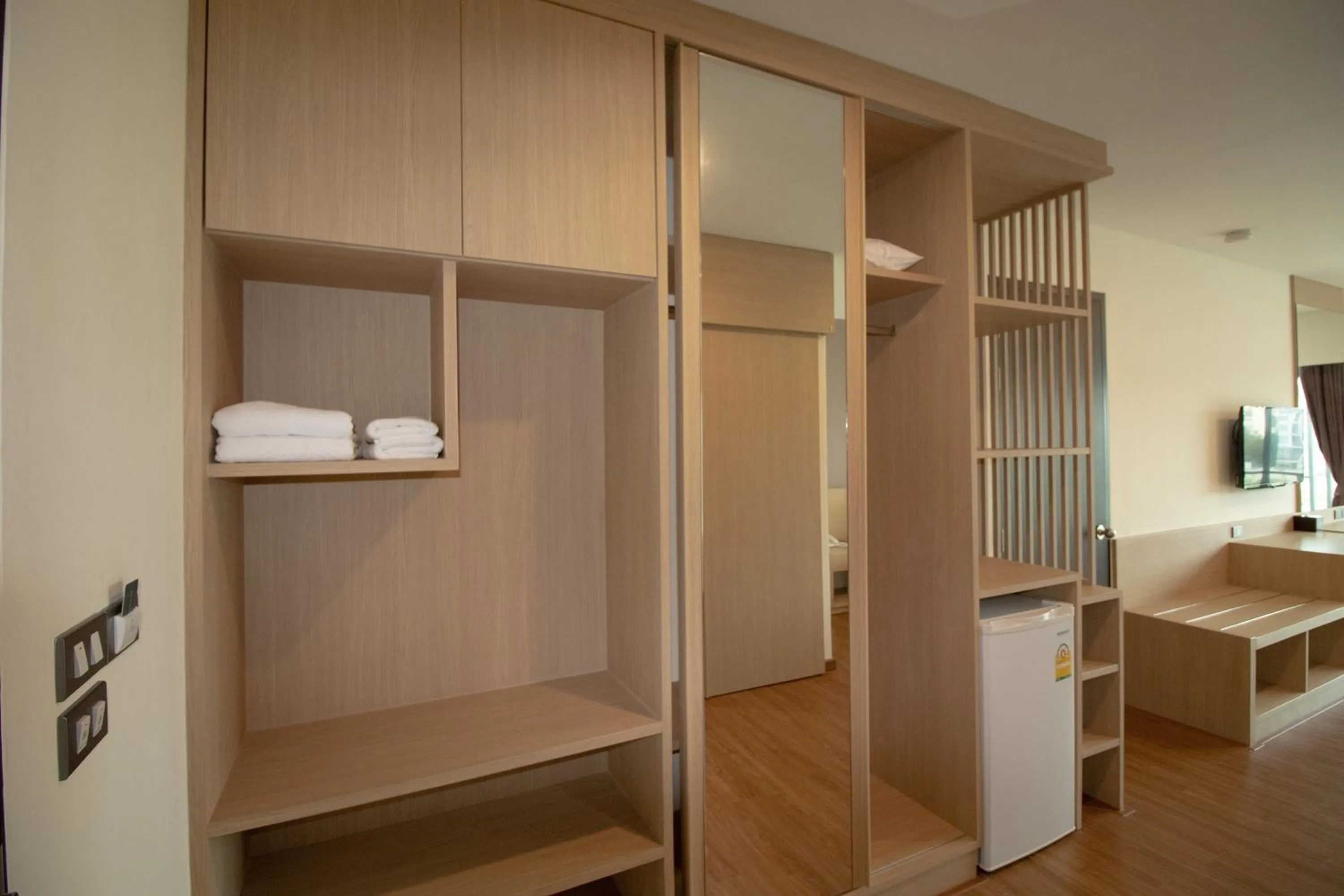 Bed in Phavina Hotel & Grand Boutique Rayong