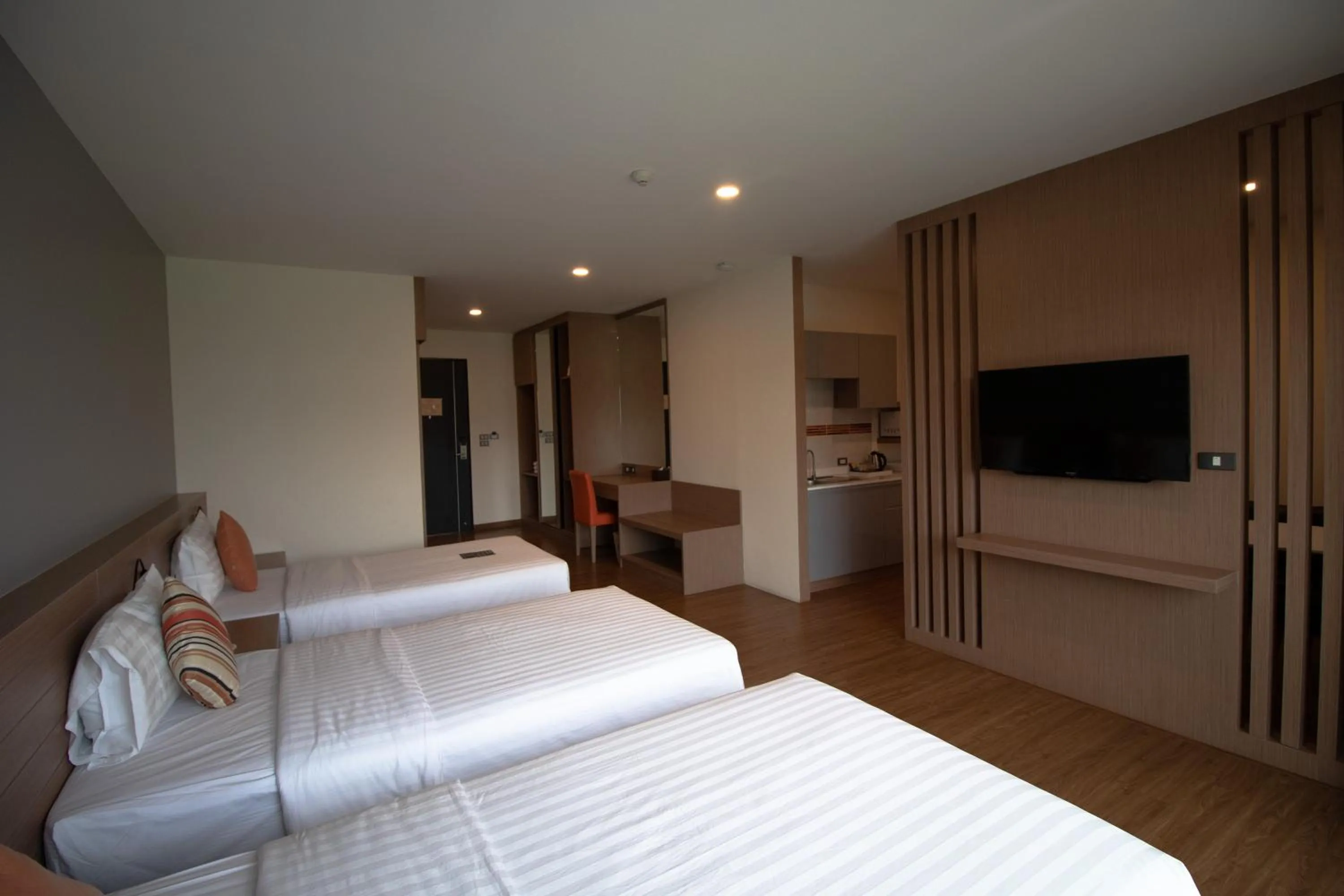 Bed in Phavina Hotel & Grand Boutique Rayong