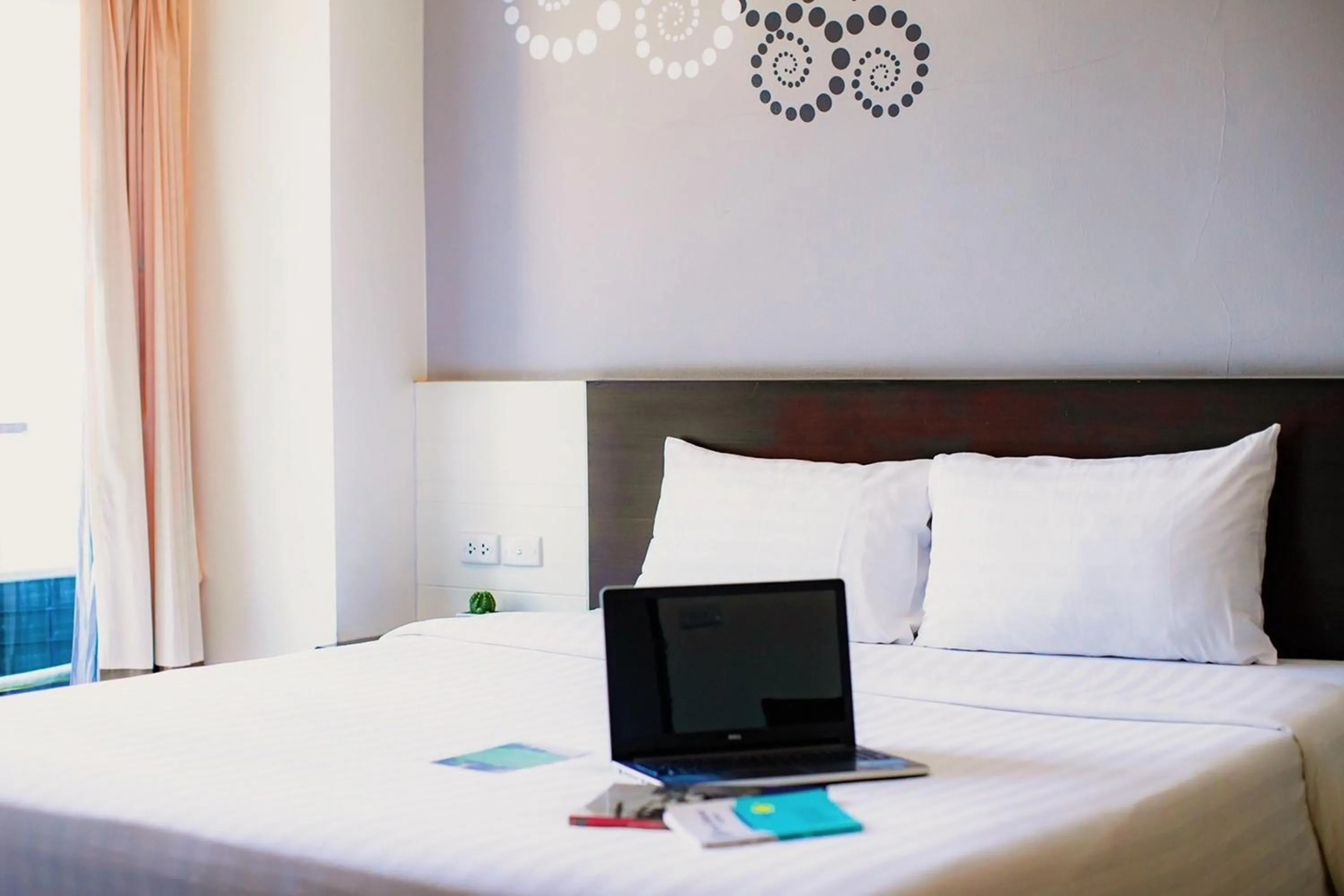 Bed in Phavina Hotel Rayong SHA Extra Plus