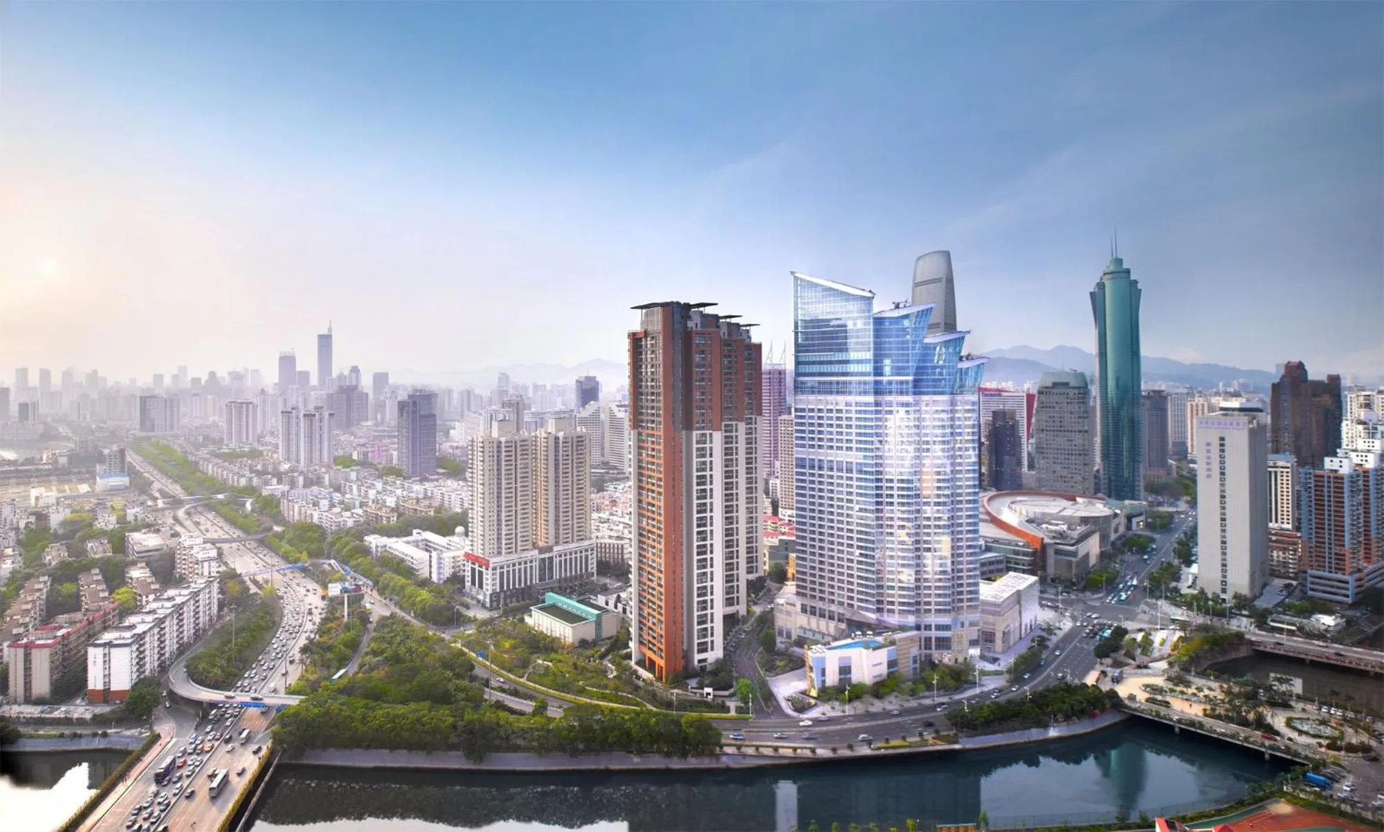 Property building in Grand Hyatt Shenzhen