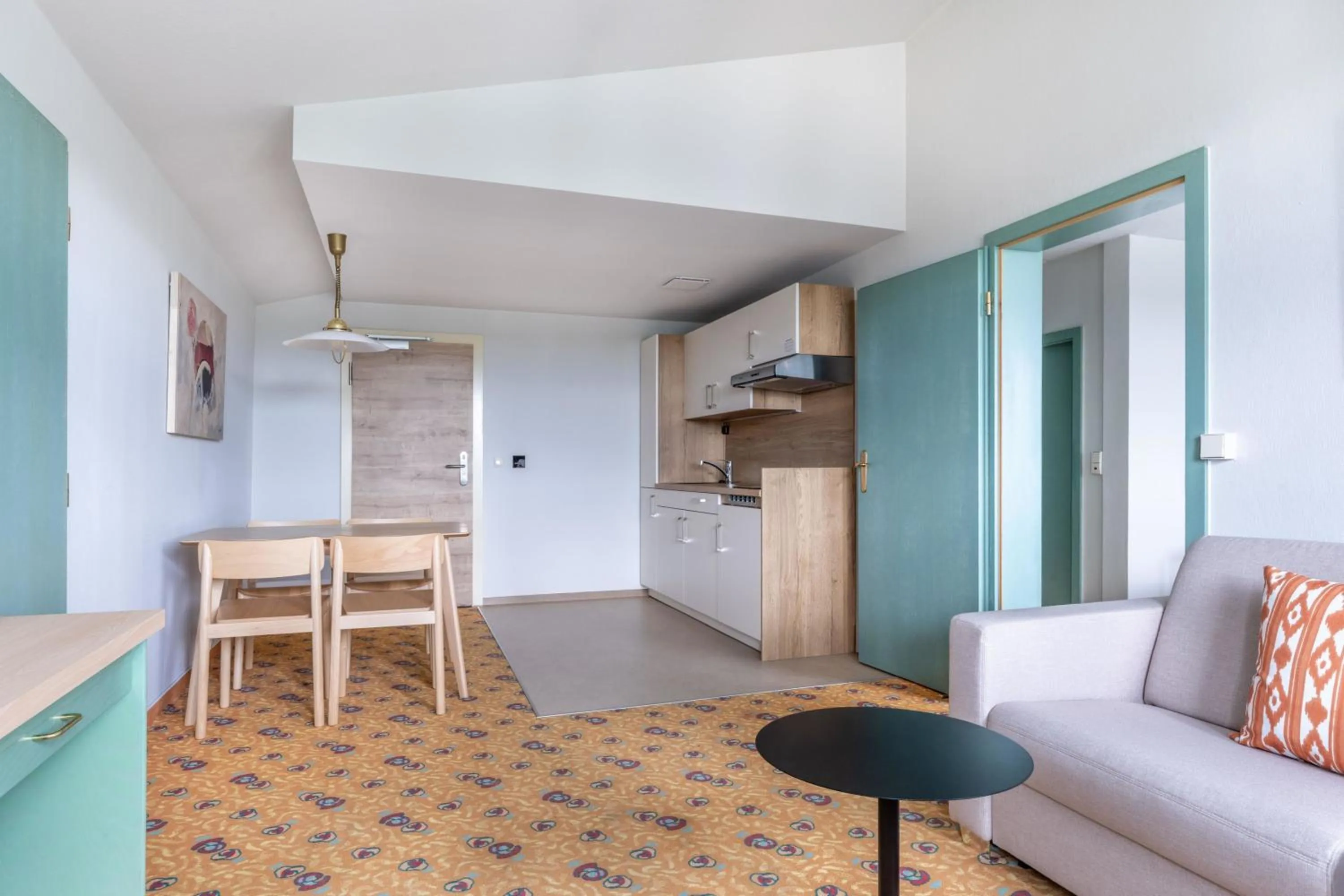 Kitchen or kitchenette in IFA Schöneck Hotel & Ferienpark