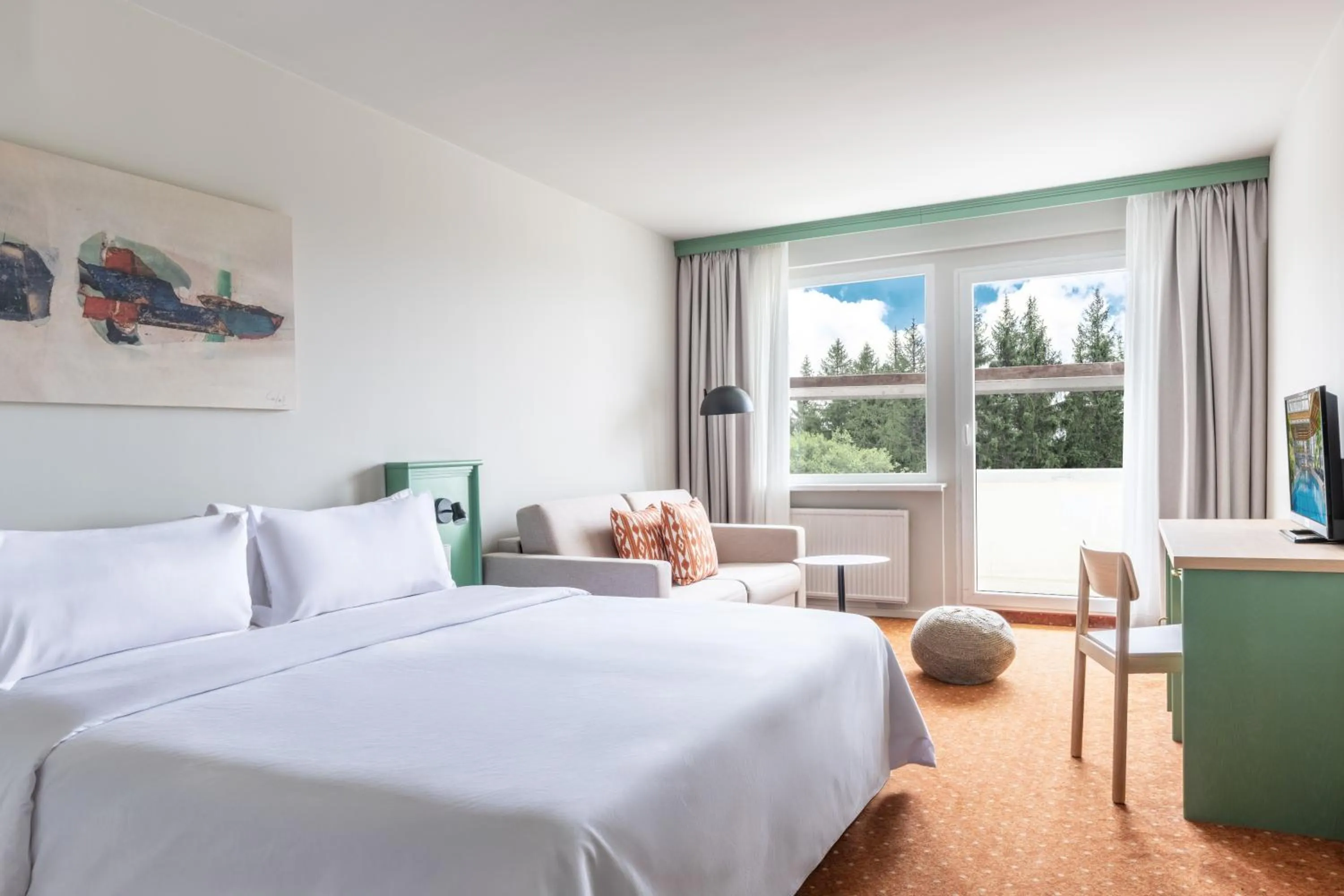 Bed in IFA Schöneck Hotel & Ferienpark