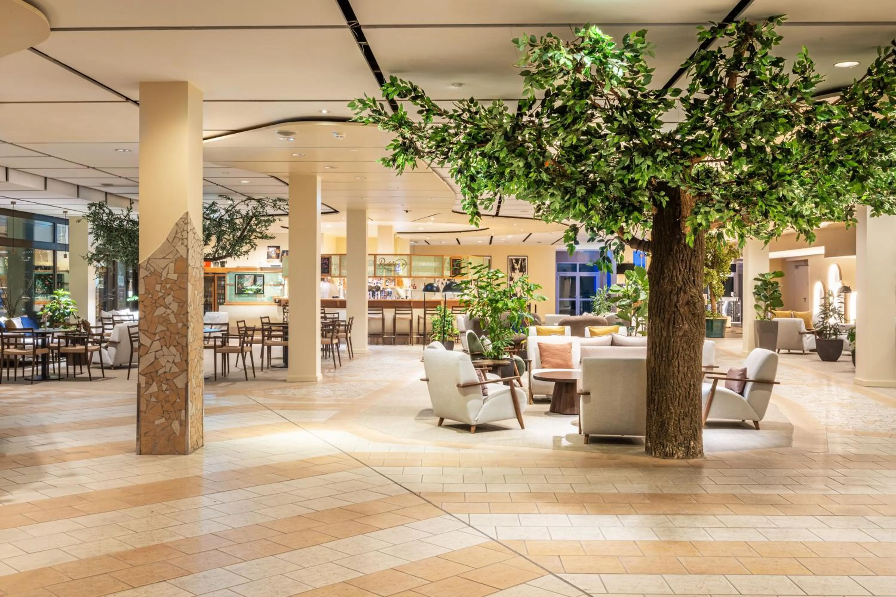 Lobby or reception in IFA Schöneck Hotel & Ferienpark