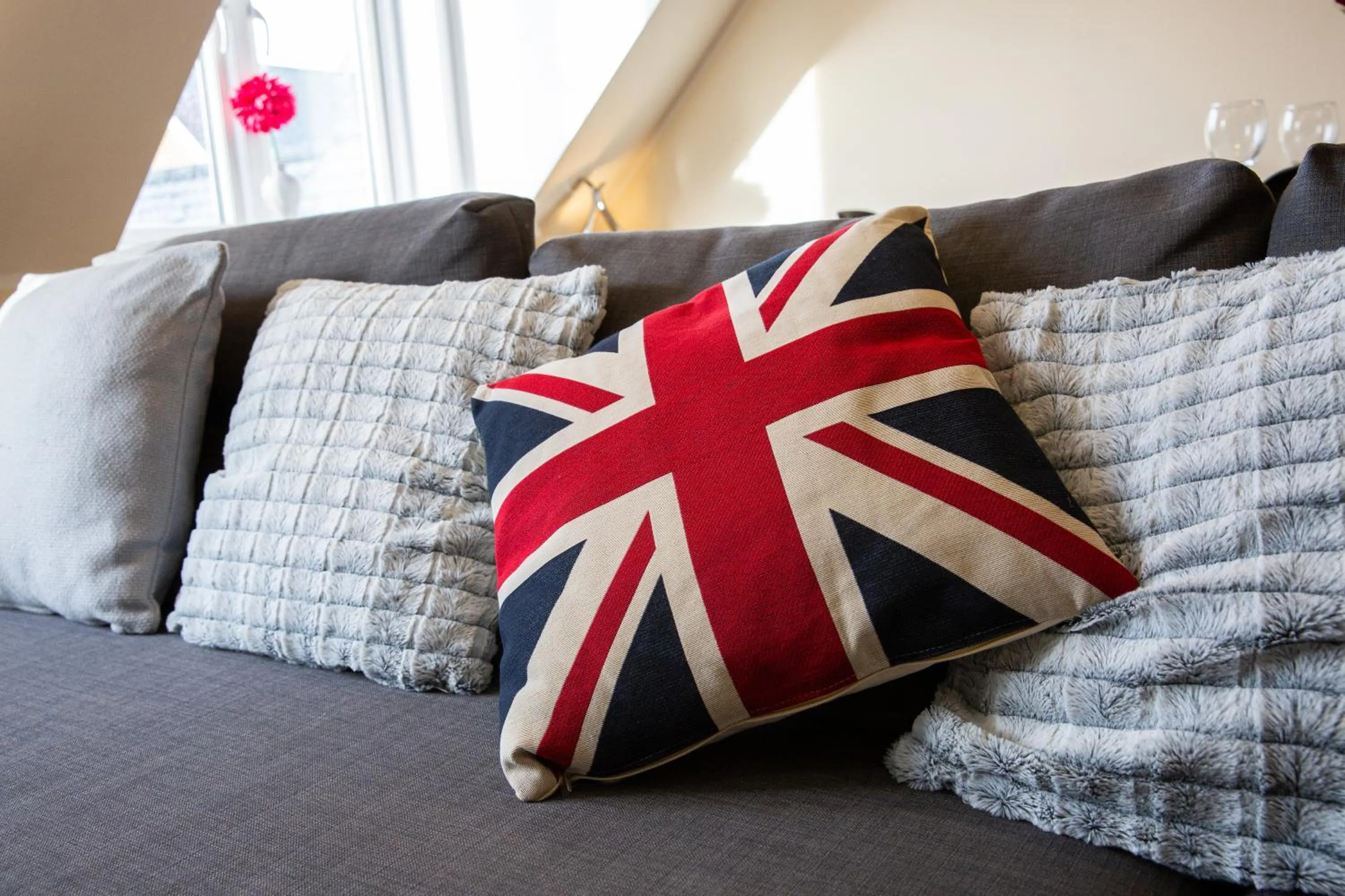 Living room in 2 Bedroom Penthouse, Clockhouse, Hoddessdon