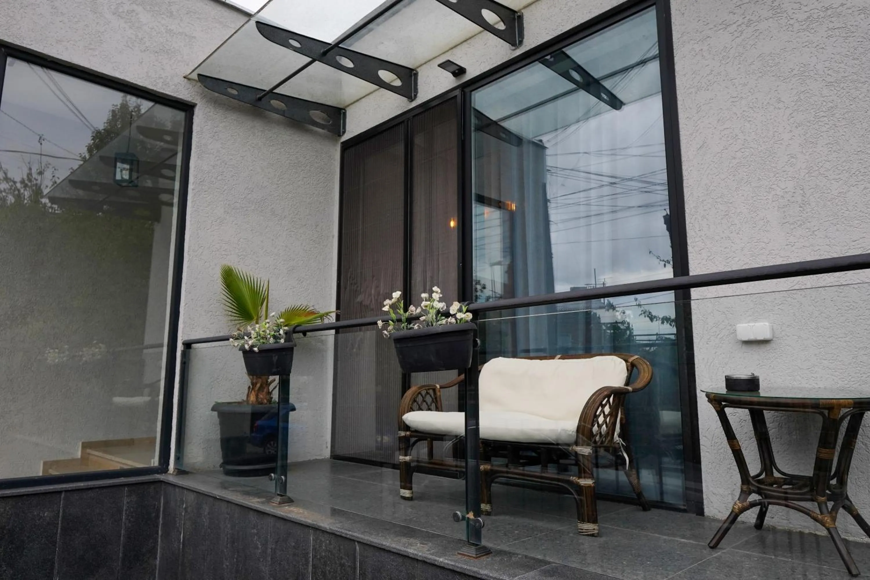 Balcony/Terrace in Hotel Ticiani 13