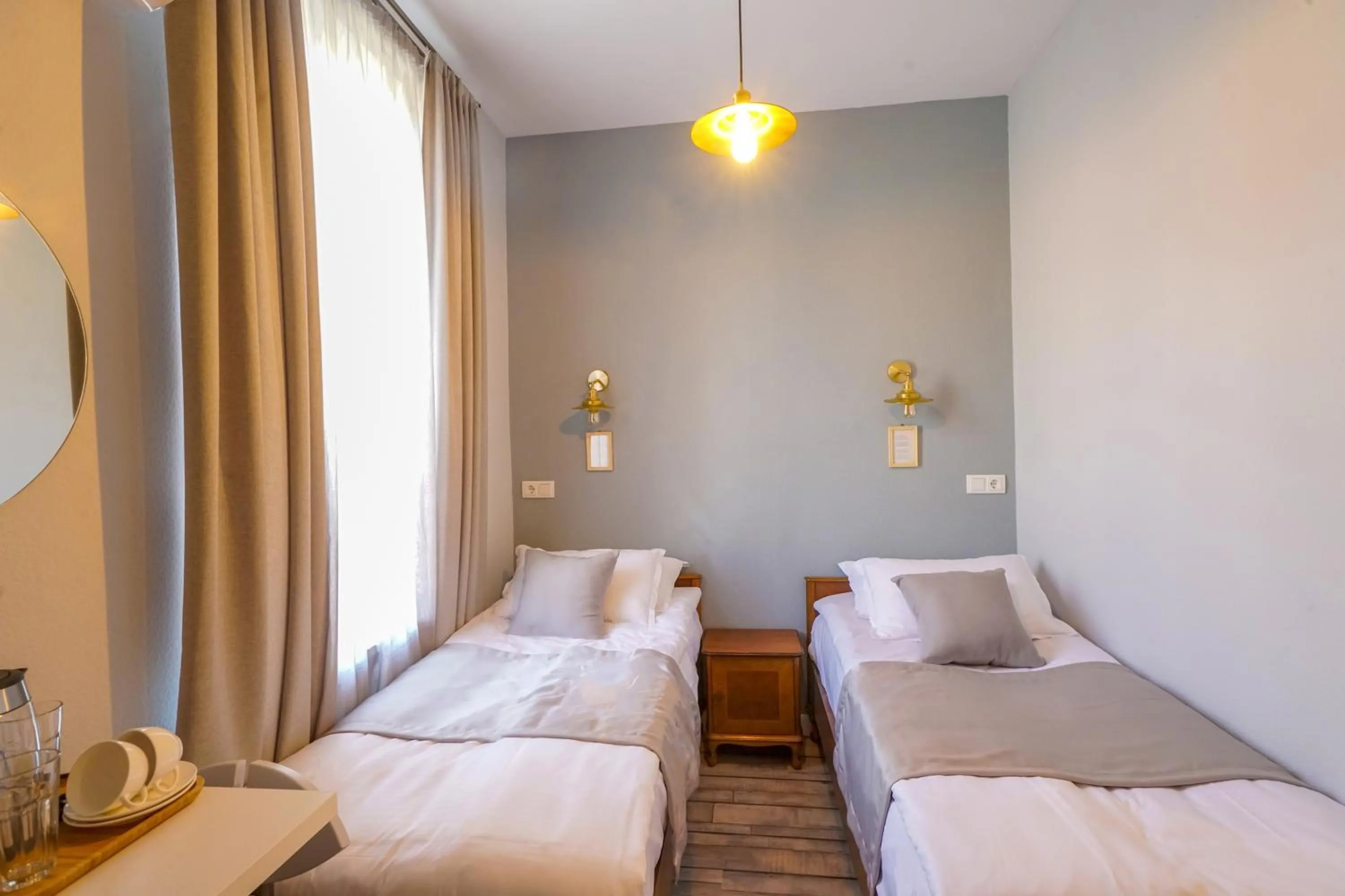 Bed in Hotel Ticiani 13