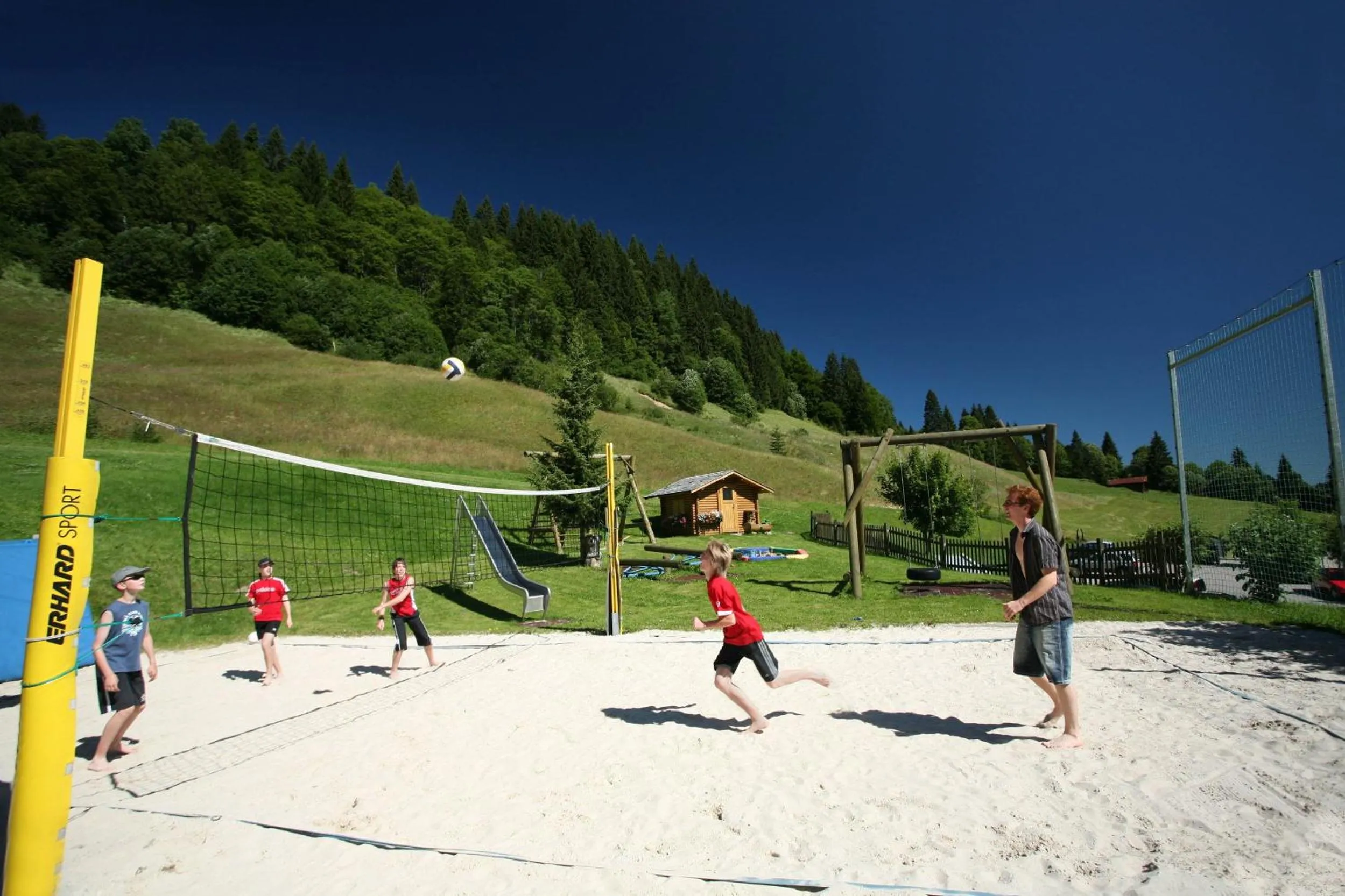 Children play ground in IFA Alpenrose Hotel Kleinwalsertal