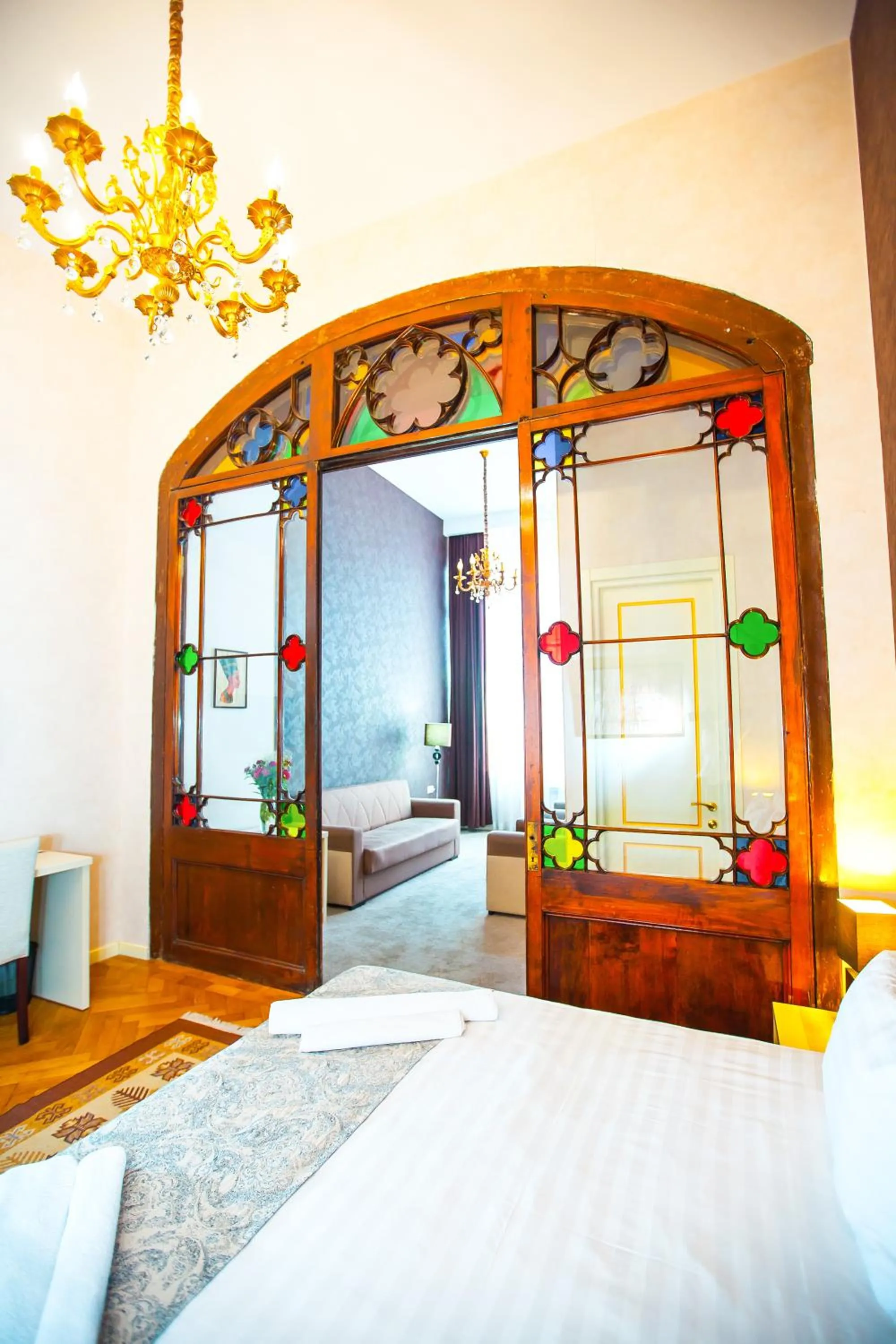 Bedroom, Bed in Rustaveli Hotel