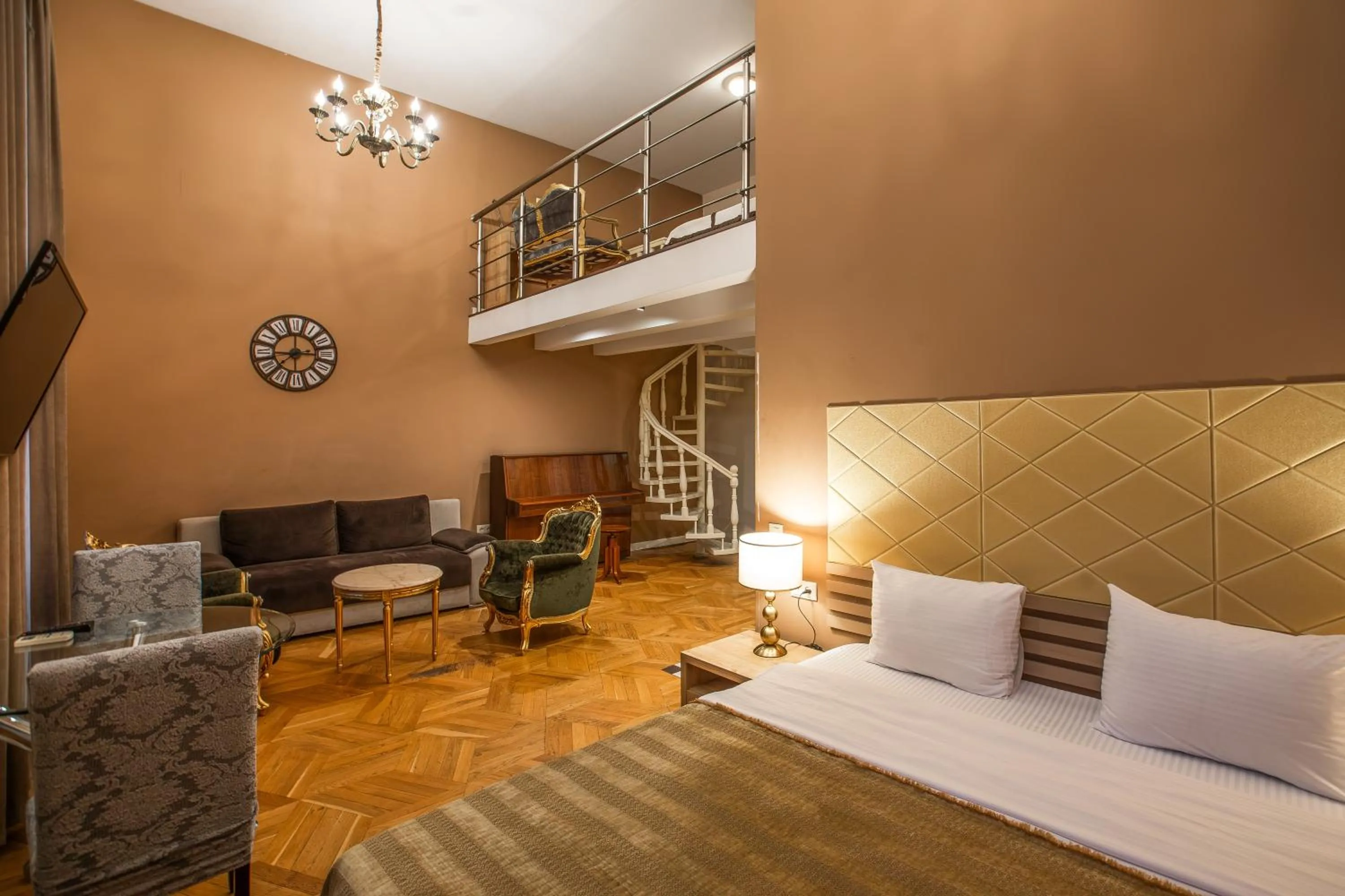 Bedroom, Bed in Rustaveli Hotel