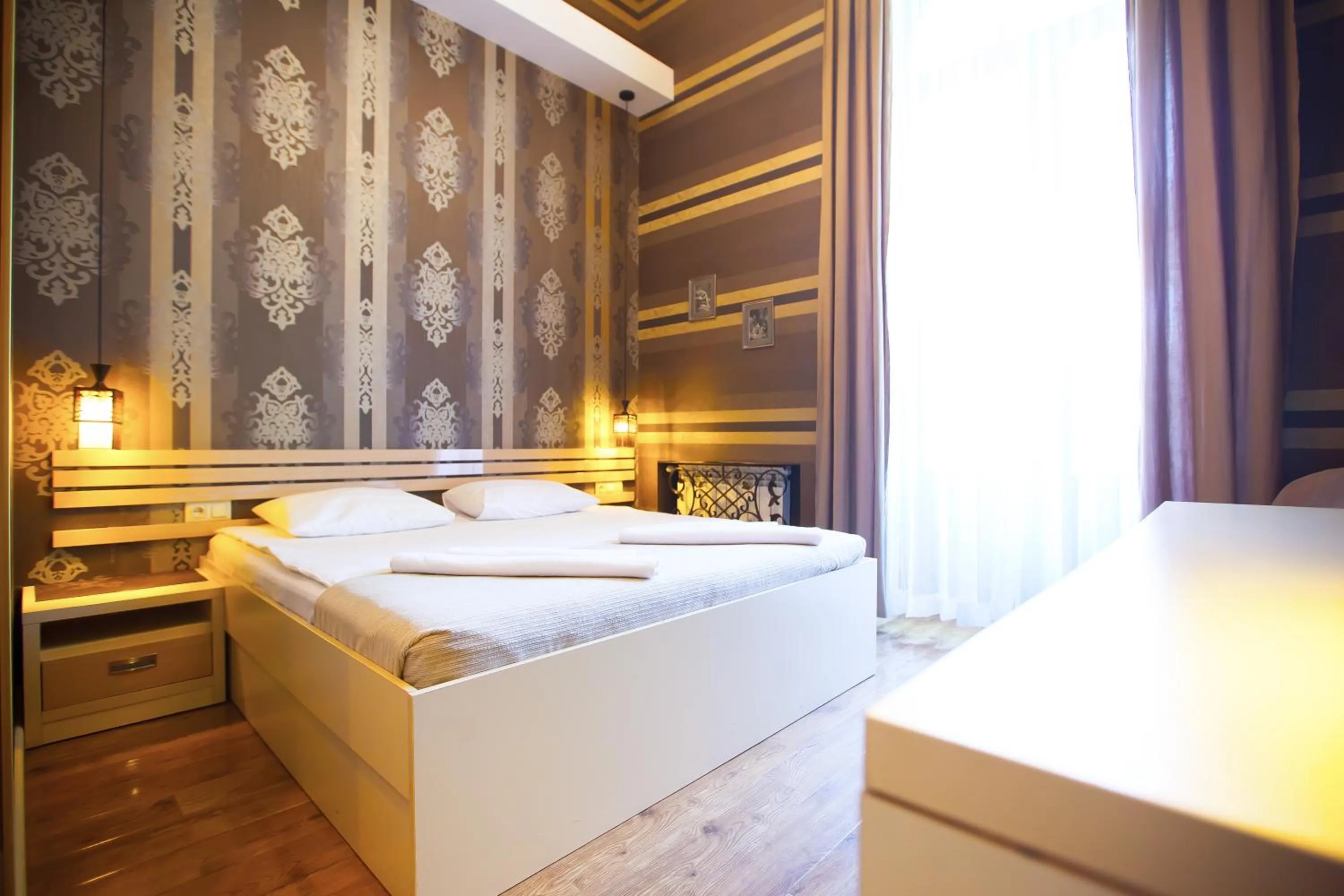 Bedroom, Bed in Rustaveli Hotel