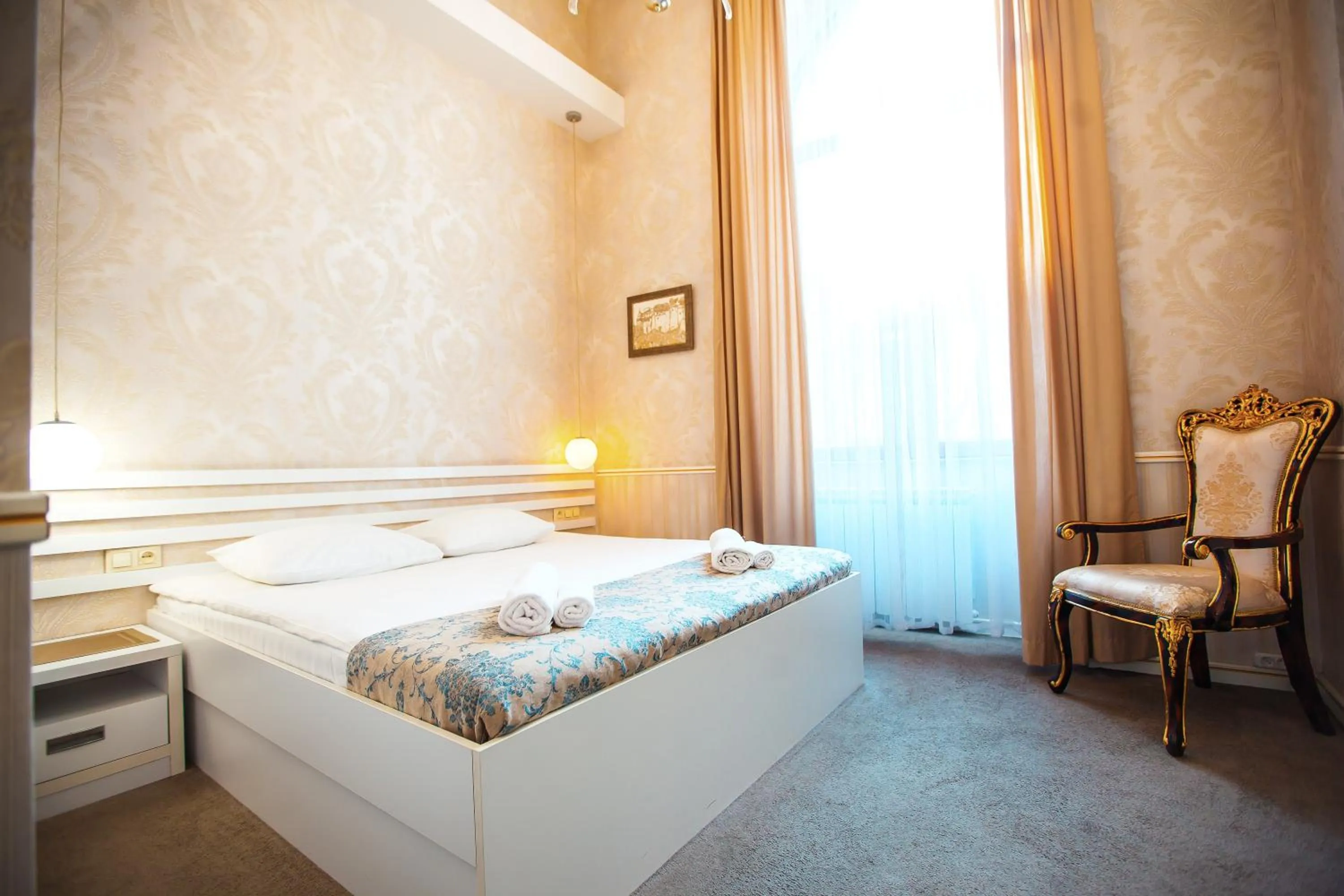 Bedroom, Bed in Rustaveli Hotel