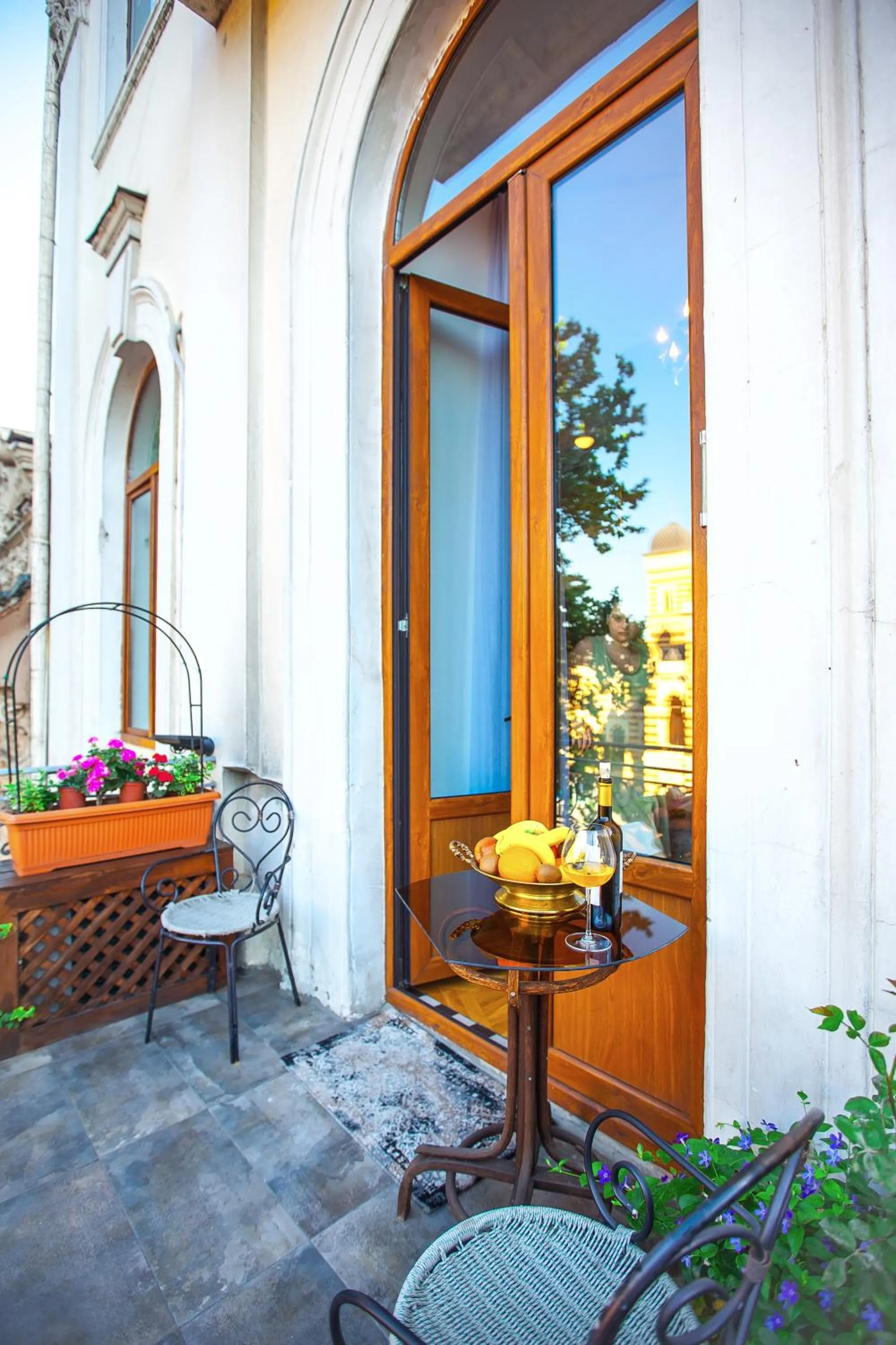 Balcony/Terrace in Rustaveli Hotel