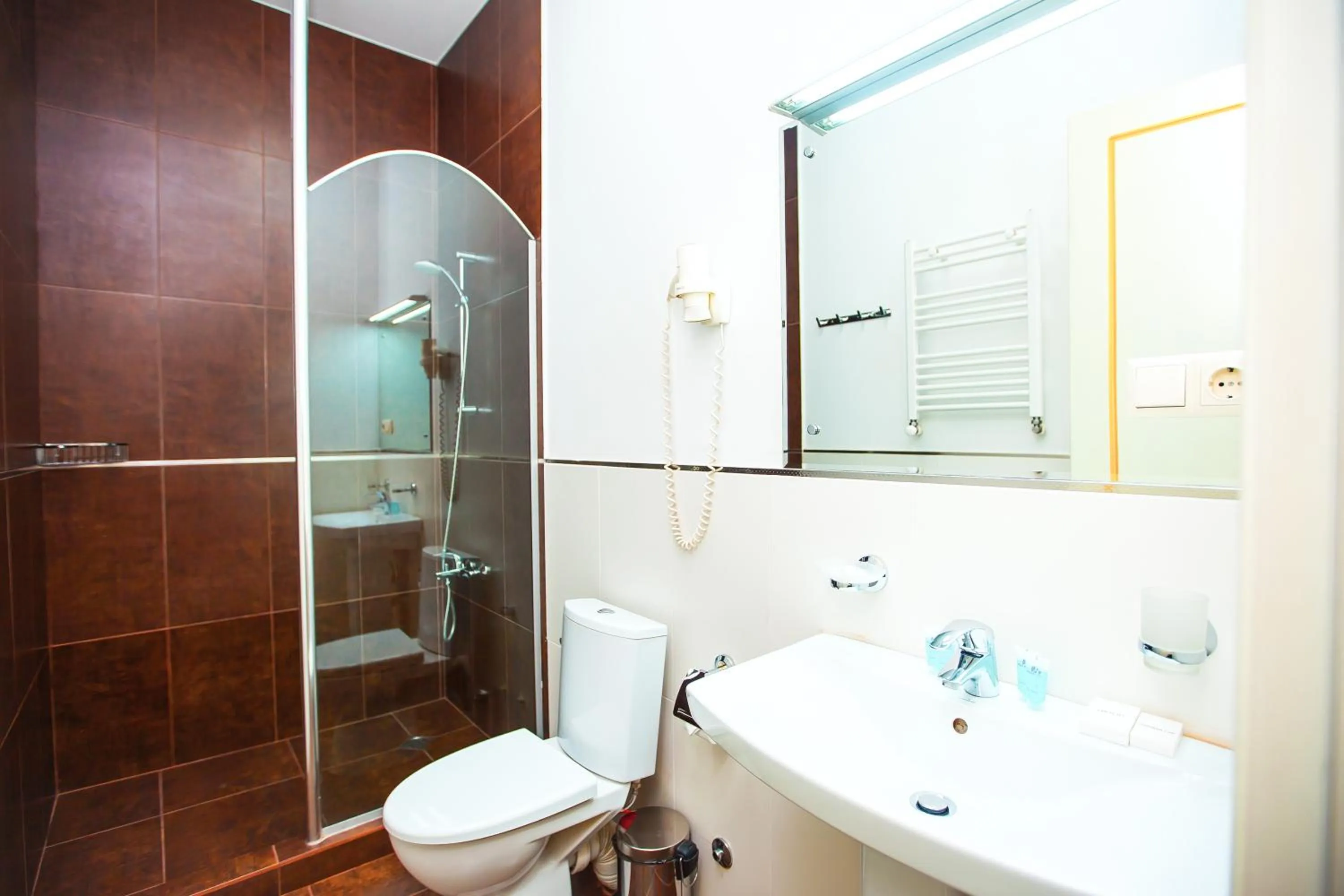 Bathroom in Rustaveli Hotel