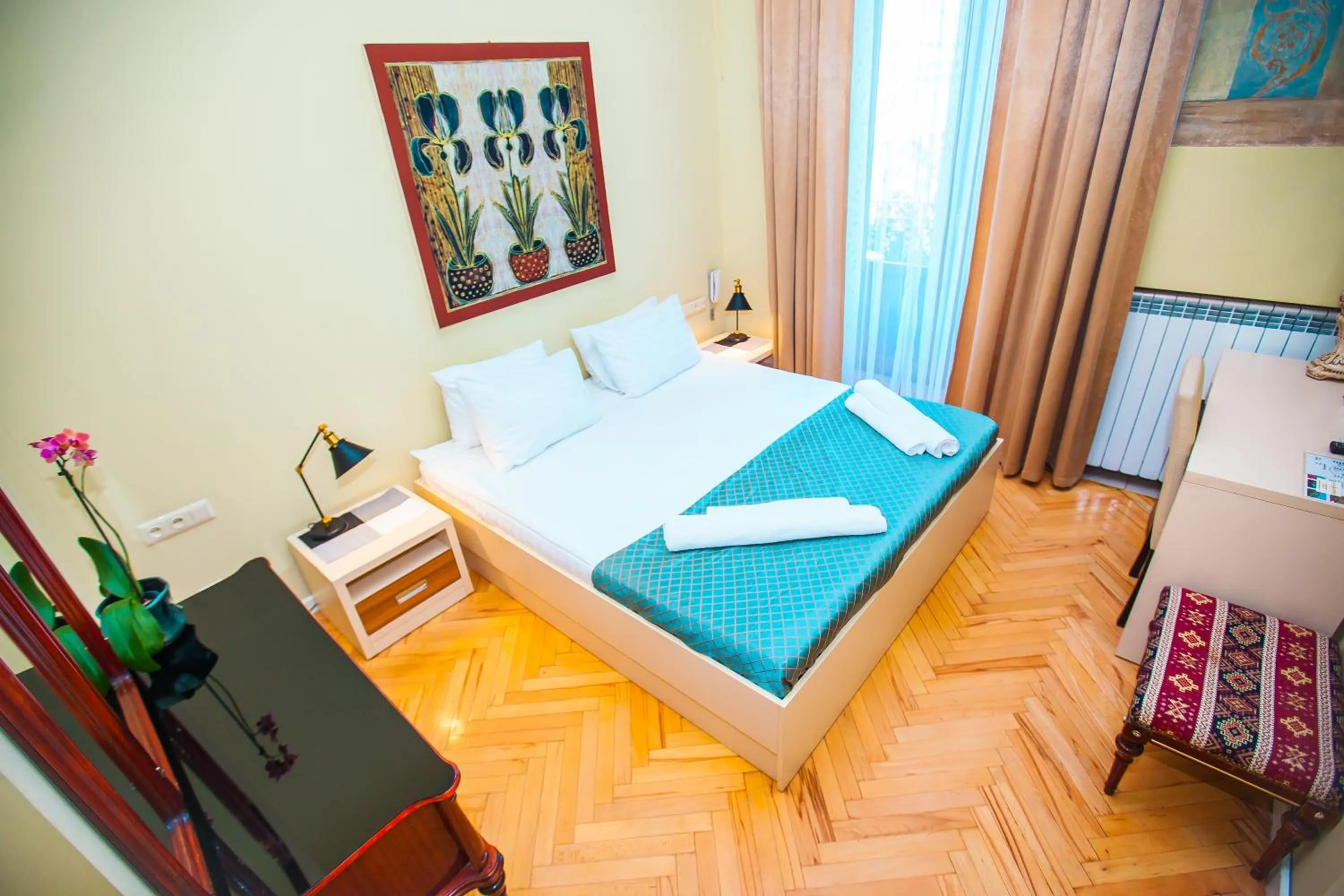 Bedroom, Bed in Rustaveli Hotel