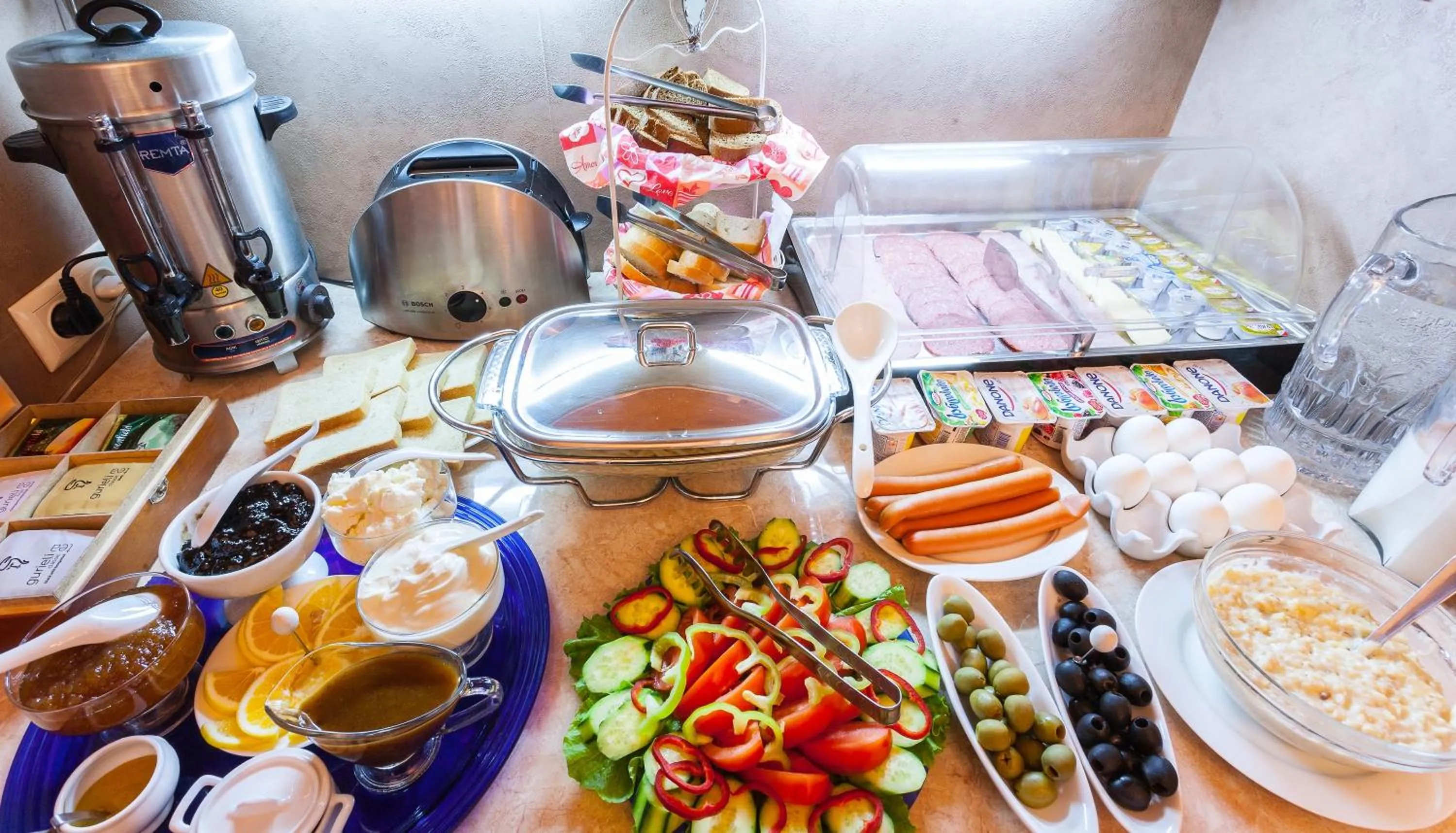 Breakfast in Rustaveli Hotel