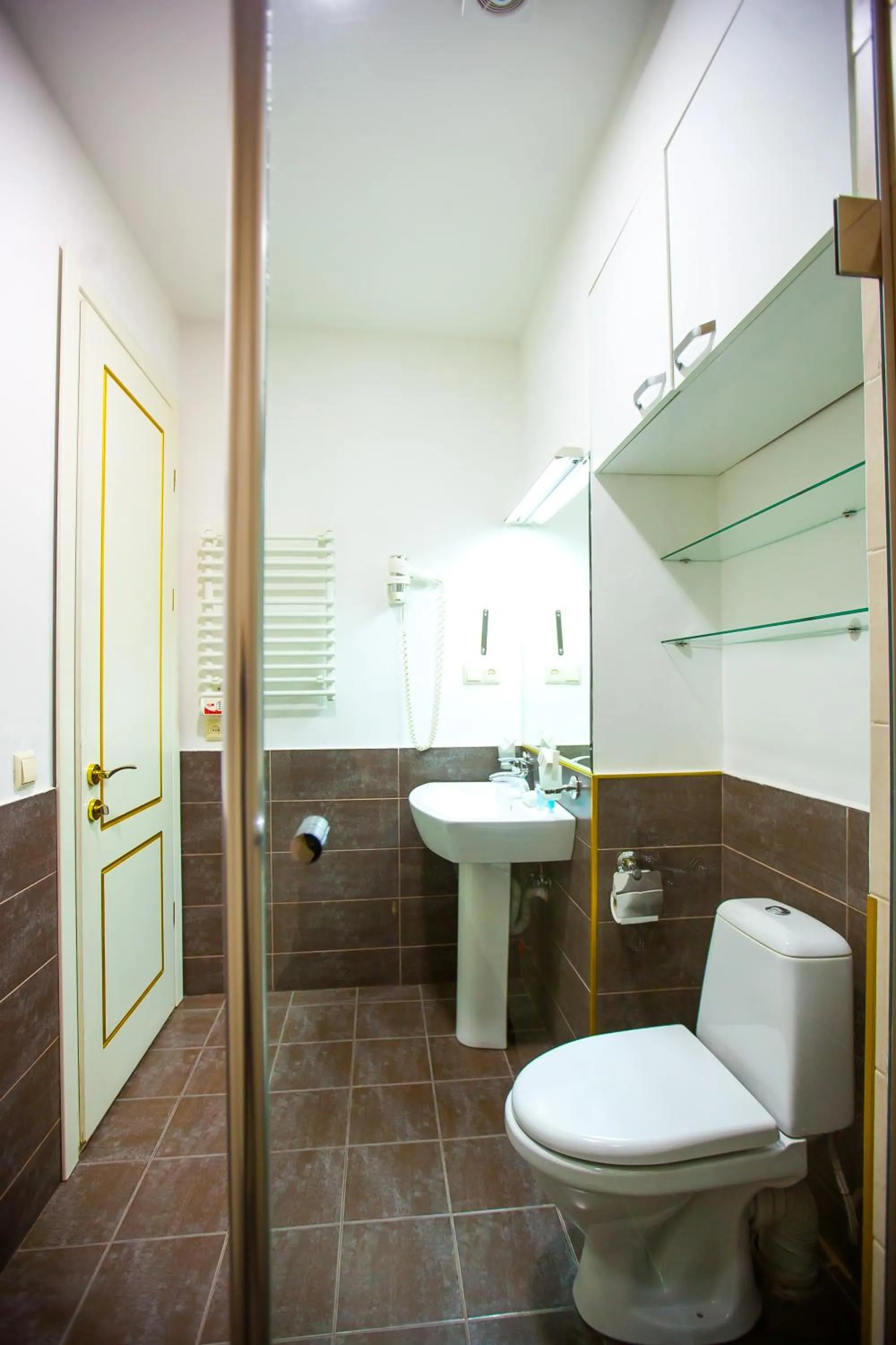 Bathroom in Rustaveli Hotel
