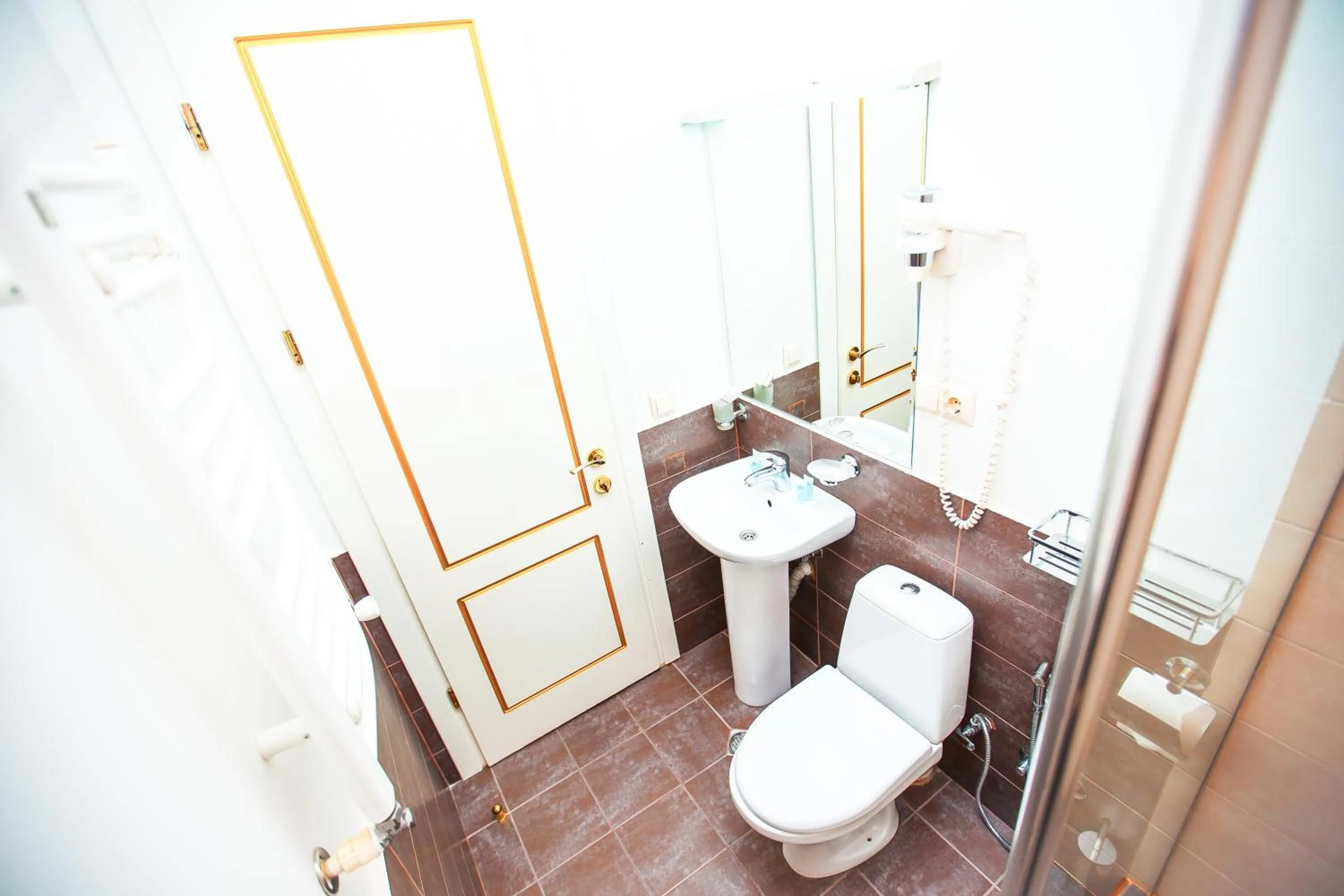 Bathroom in Rustaveli Hotel