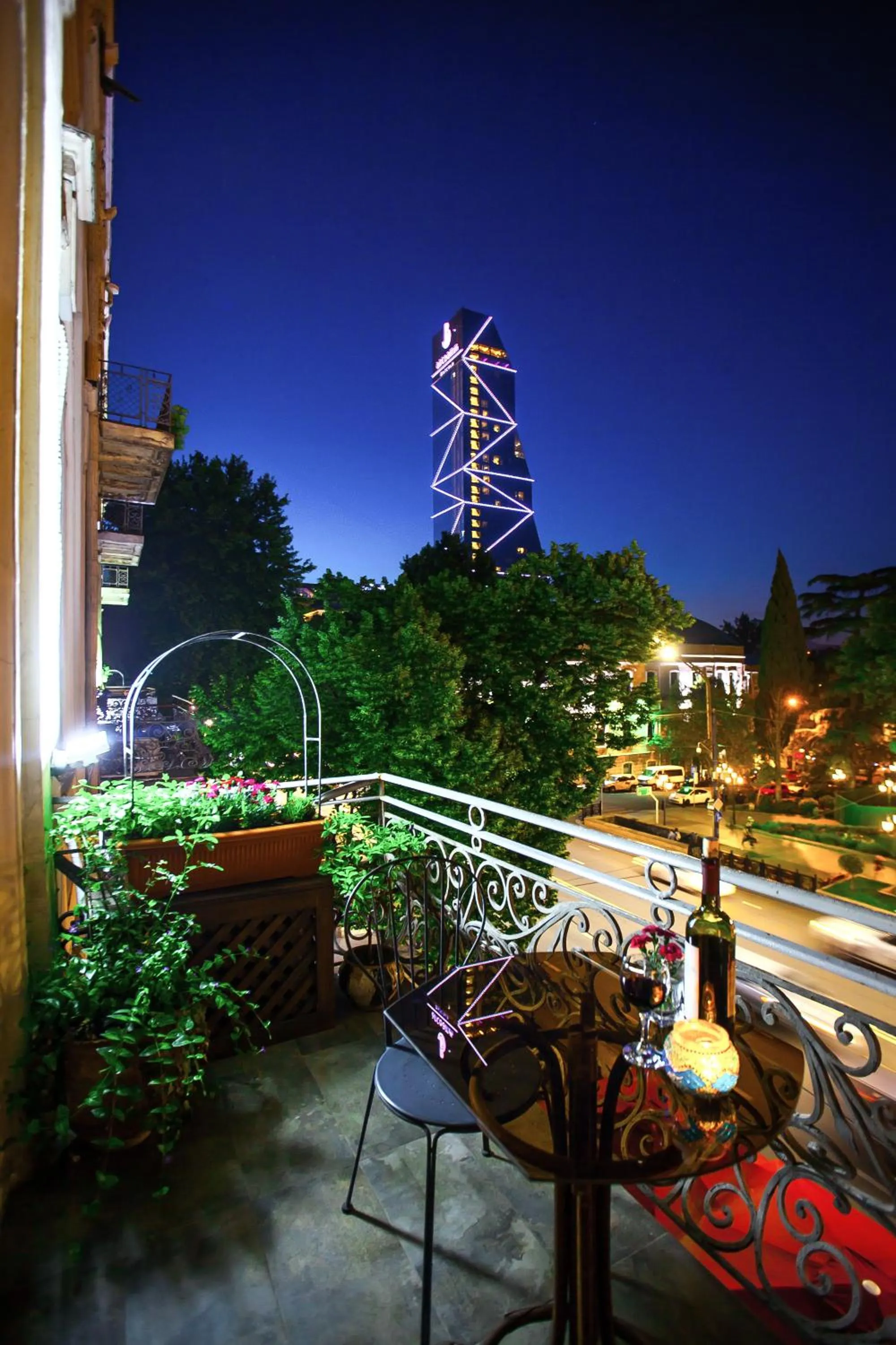 Balcony/Terrace in Rustaveli Hotel