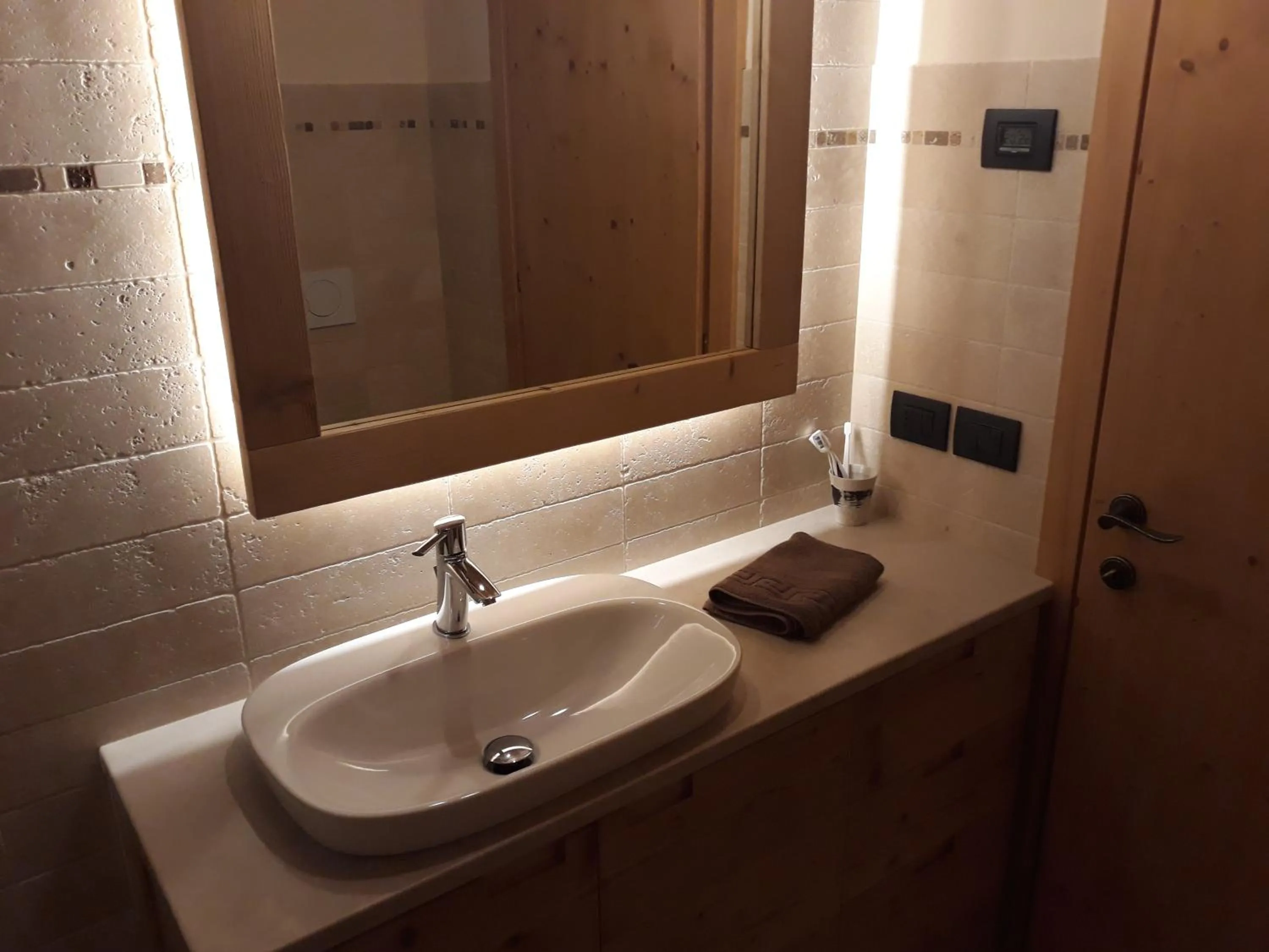 Bathroom in Gai De Sora Bio charming B&B