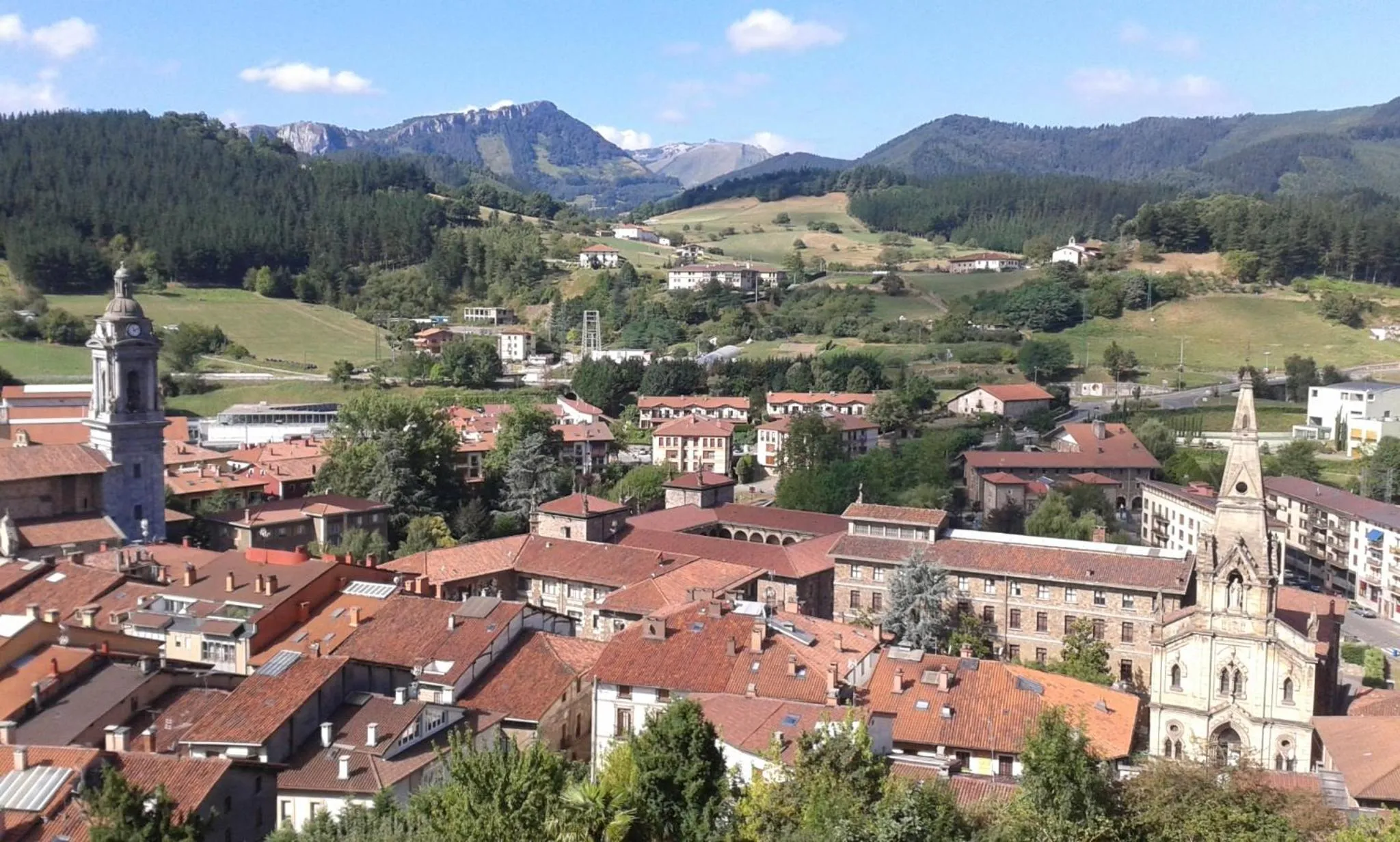 City view in Hotel Torre Zumeltzegi